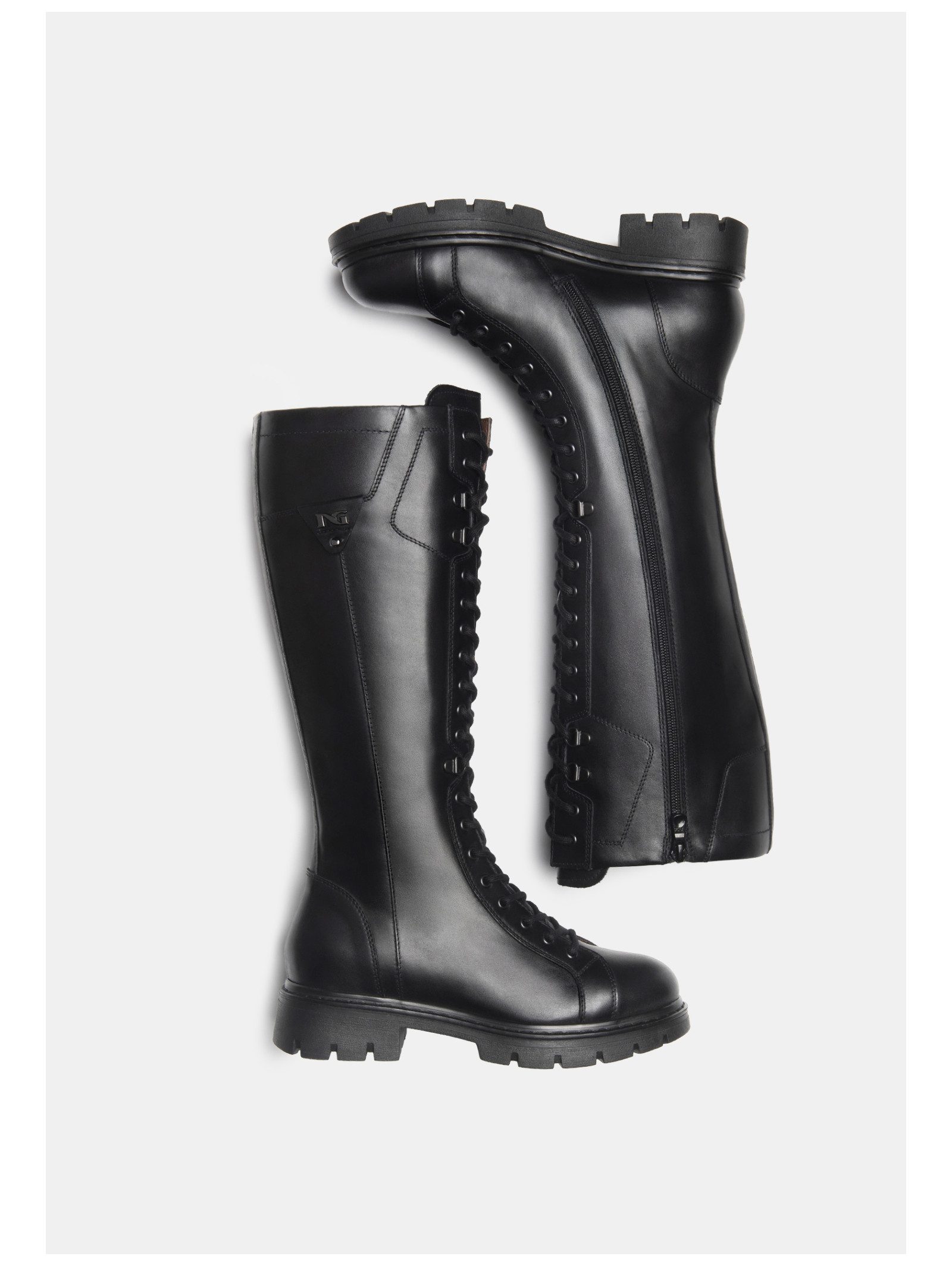 Nero Giardini Nero Giardini Stiefel Leder Schnürstiefel