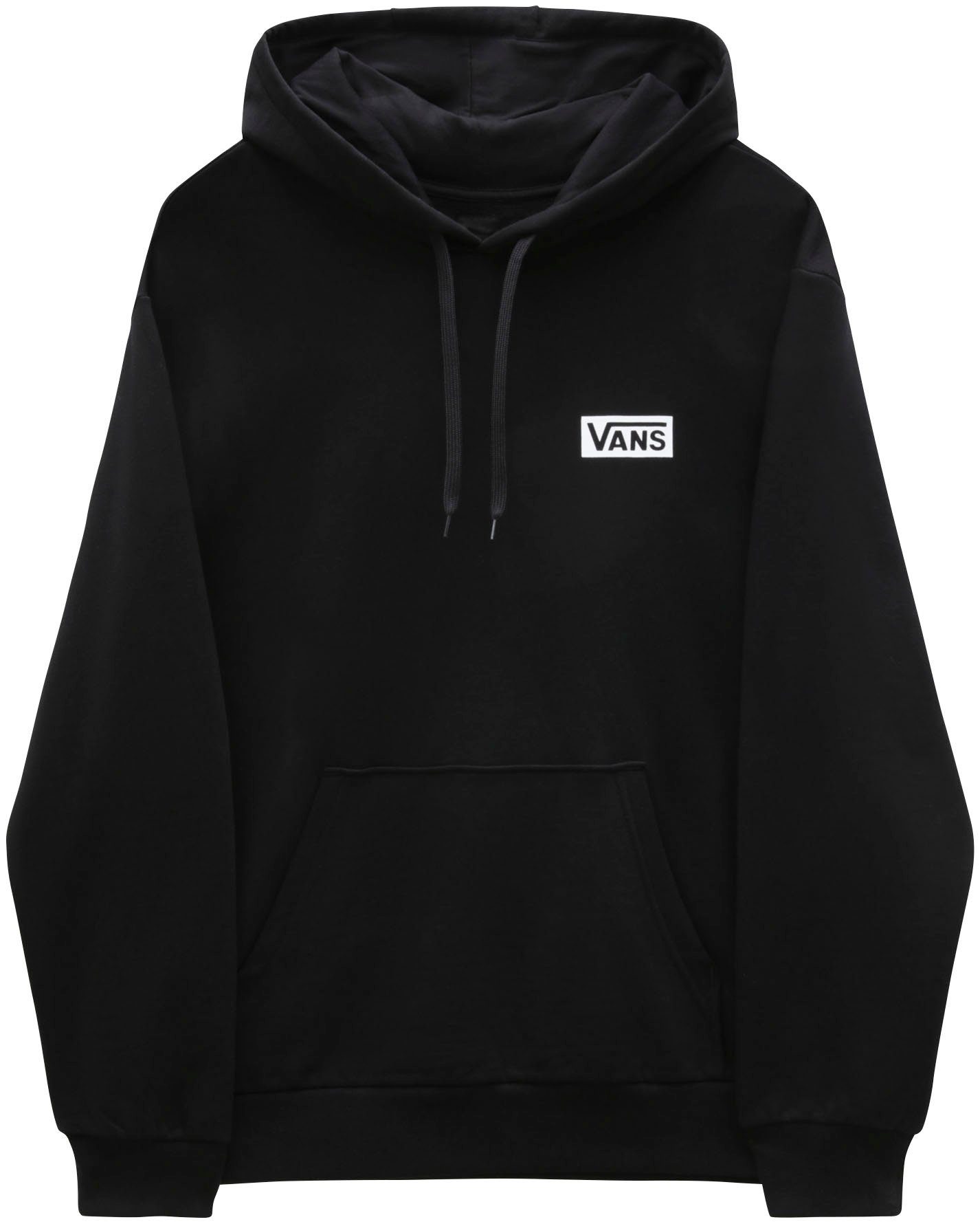 FIT RELAXED schwarz mit Logoschriftzug Vans Kapuzensweatshirt PO