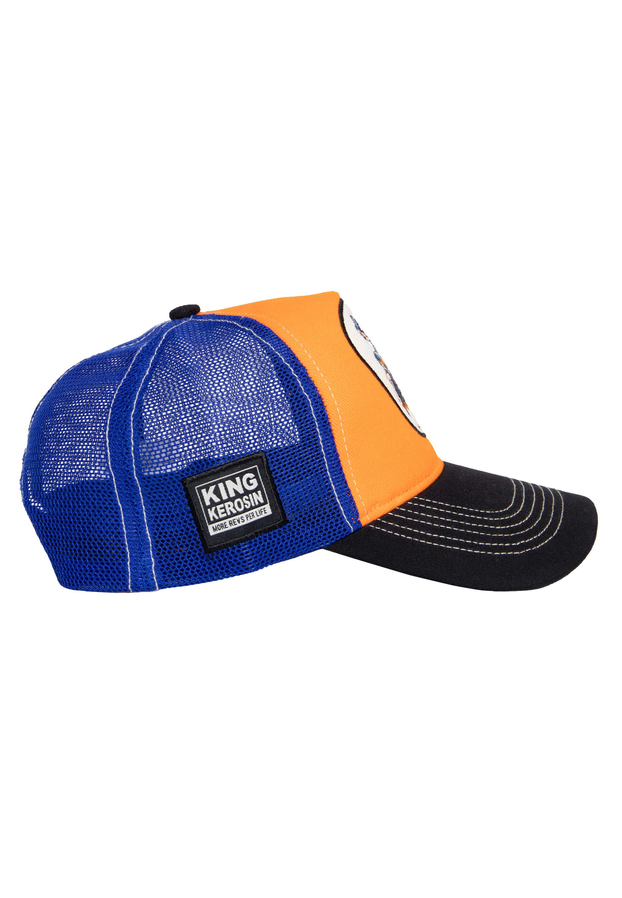 KingKerosin Trucker Cap Gator Bar and Lounge (1-St) im Drei-Farben-Design
