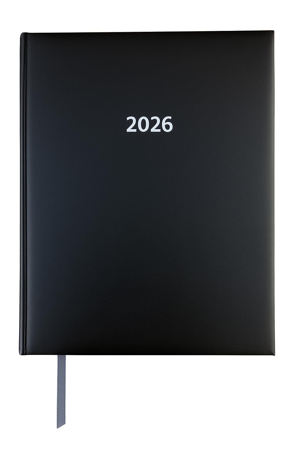 ADINA Buchkalender 2026 ADINA Buchkalender A4 schwarz 1 Tag auf 1 Seite auch sonntags