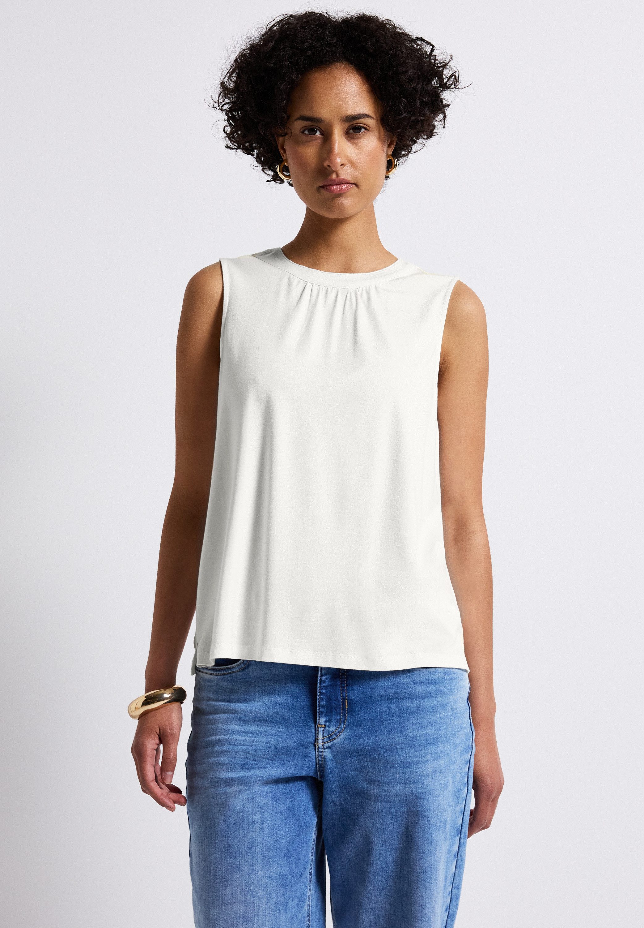 STREET ONE Trägertop mit Schlitz im Nacken