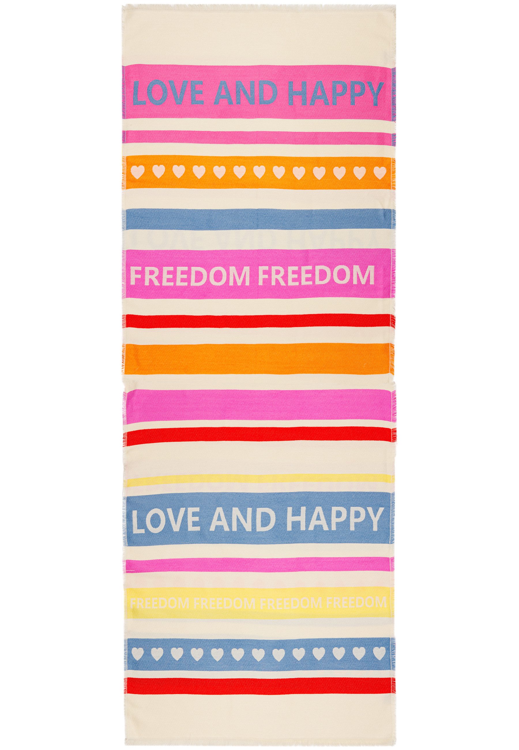 Caspar Modeschal Weicher Damen Schal aus Viskose Halstuch mit buntem Muster - SC540, angenehm warm & weich, ideal für Frühling, Herbst & kühle Wintertage