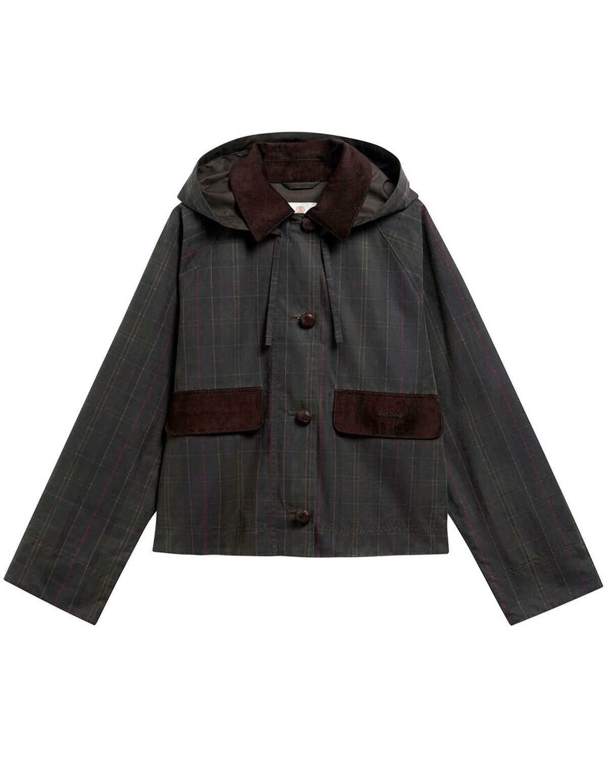 Barbour Allwetterjacke Wachsjacke Adina Checked