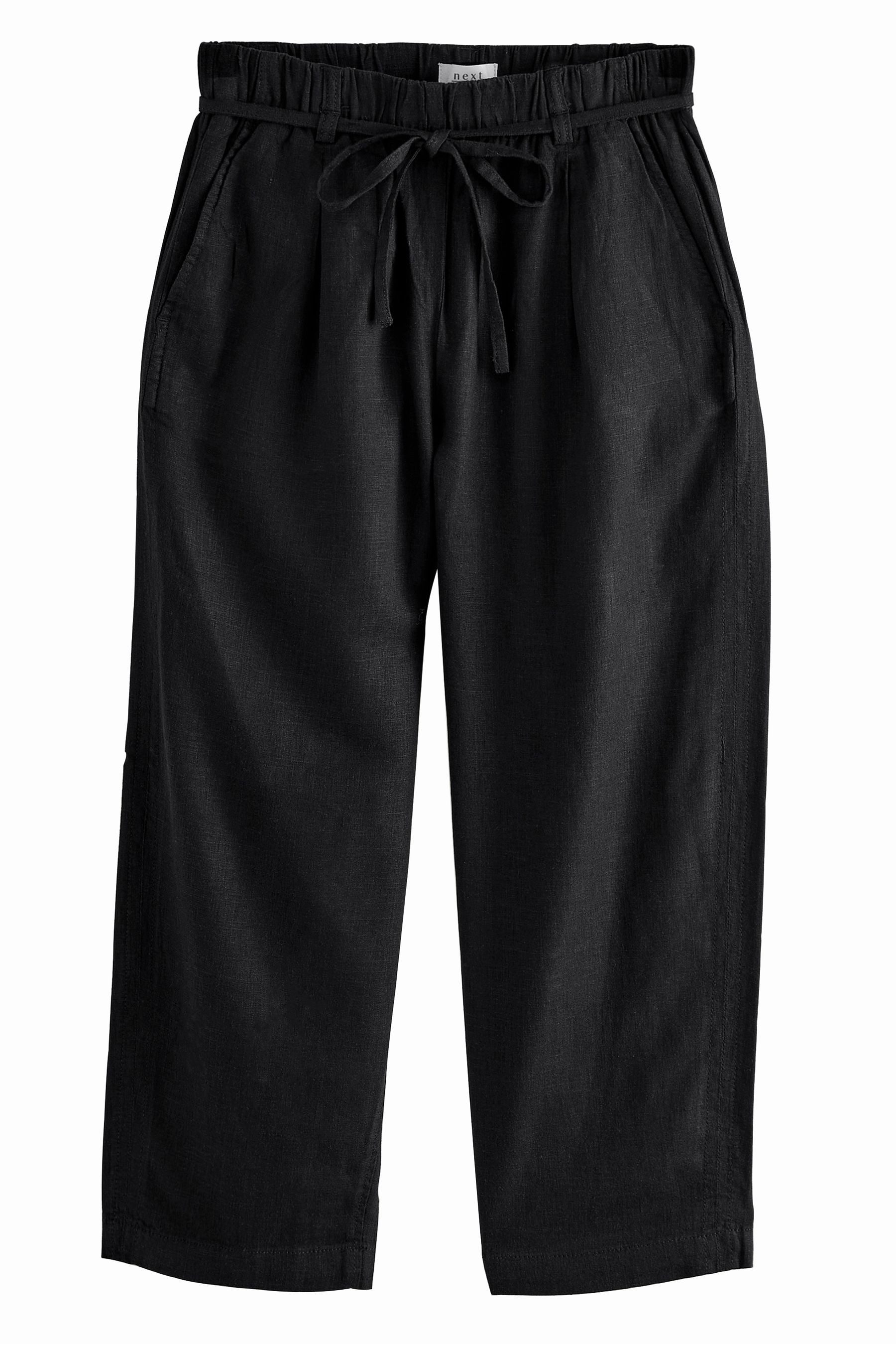 Next Leinenhose Hose mit Barrel-Bein und günstig online kaufen