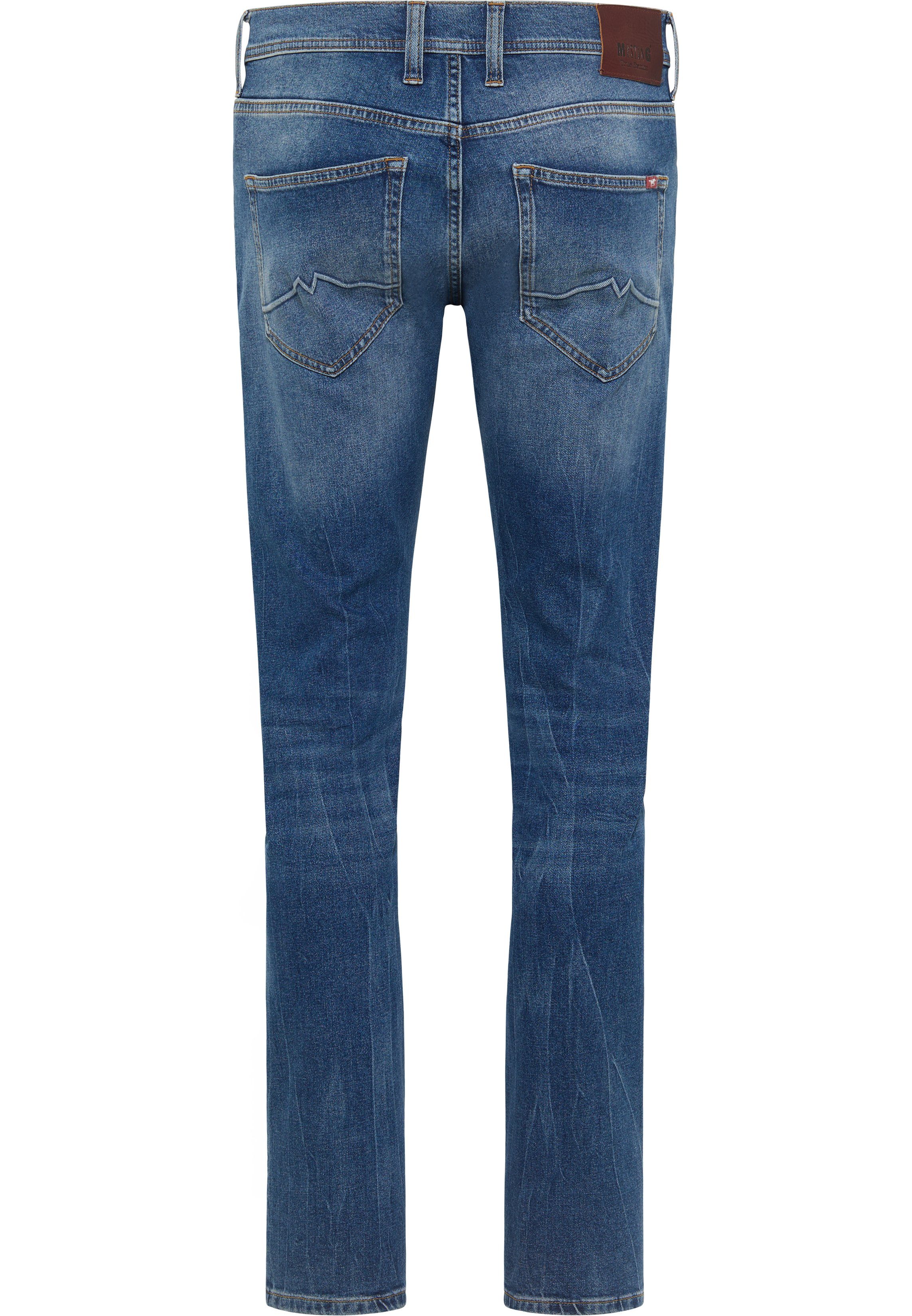 MUSTANG 5-Pocket-Jeans Oregon used medium blue Tapered