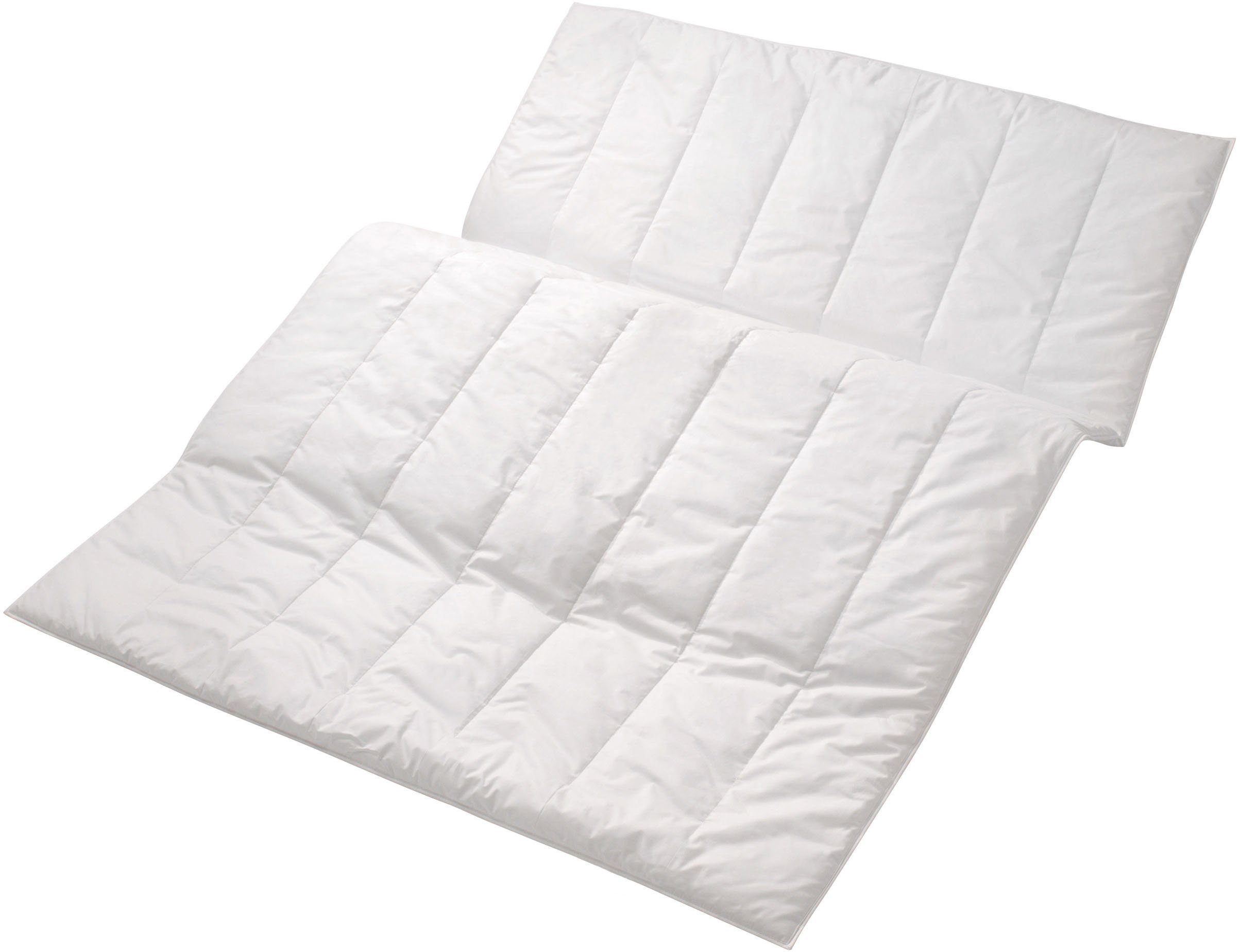 Centa-Star Kunstfaserbettdecke Aqua Aktiv, Bezug: 100% Baumwolle, besonders atmungsaktiv und feuchtigkeitsregulierend