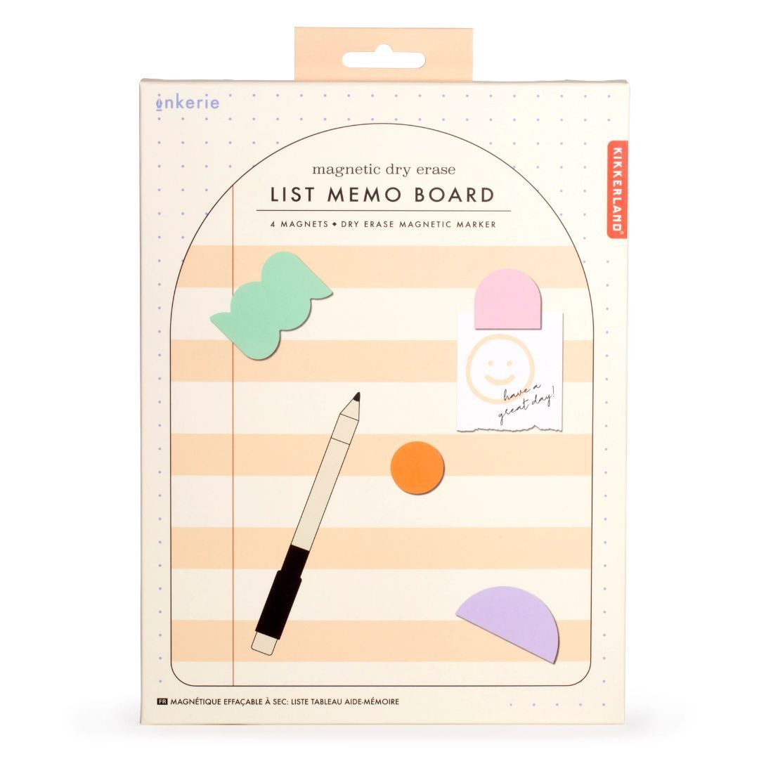 suebidou Memoboard Magnetisches Notizbrett mit Magneten und Stift, nachhaltig, kreativ
