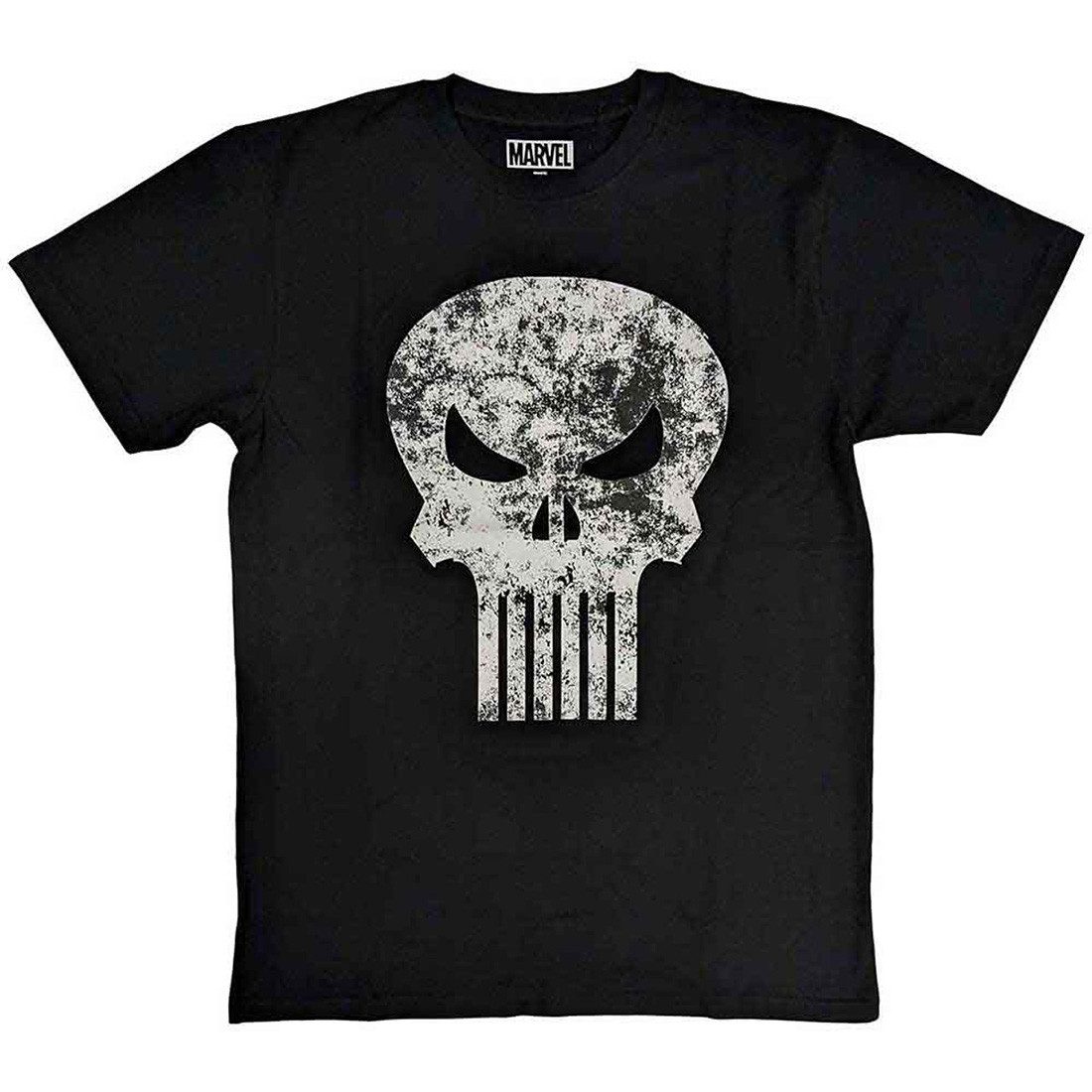 Punisher T-Shirt Distressed Logo