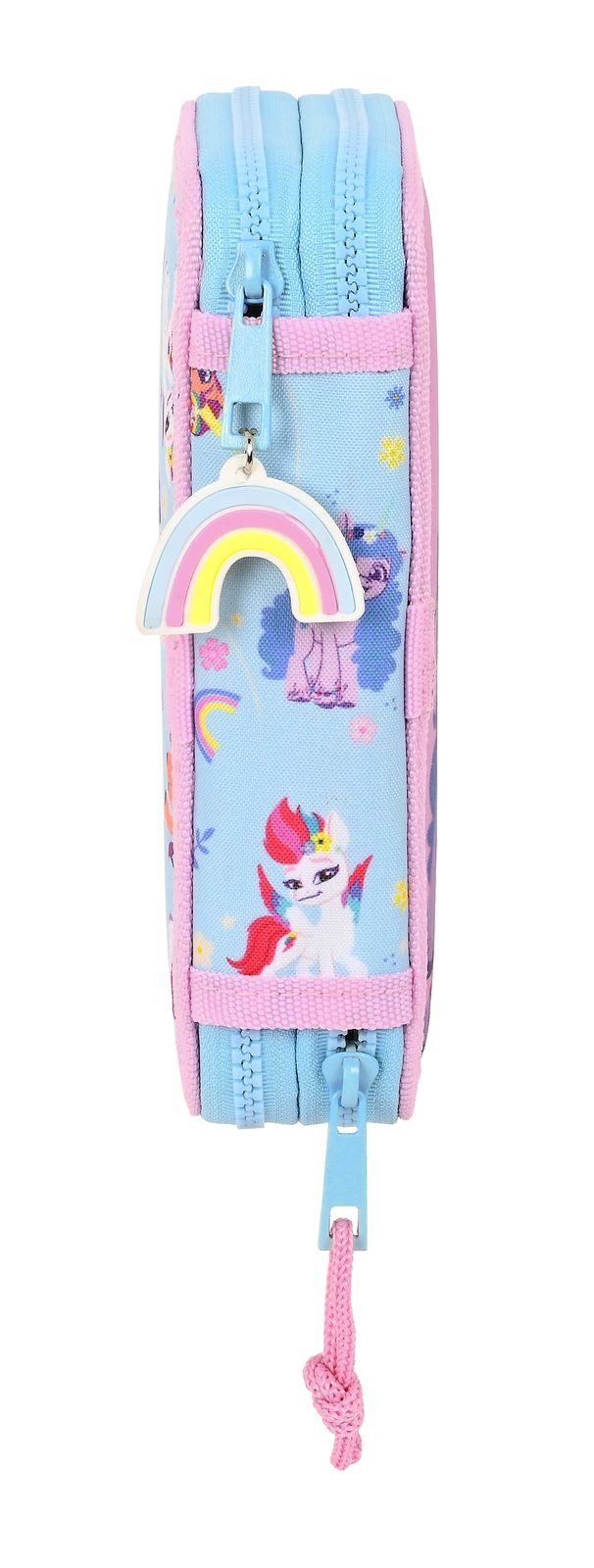 safta Federmäppchen My little Pony - Mäppchen Federmappe, 28 Teile, 2-fach gefüllt, (28-tlg., Mädchen), Reißverschluss – Bild 3 von 5