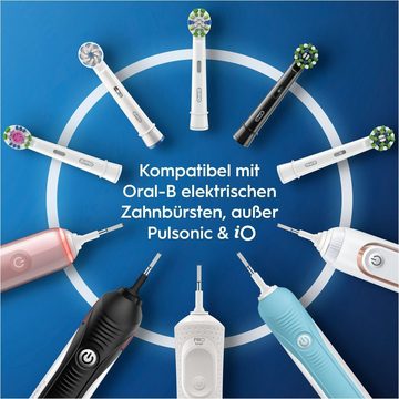 Oral-B Aufsteckbürsten CrossAction schwarz CleanMaxi