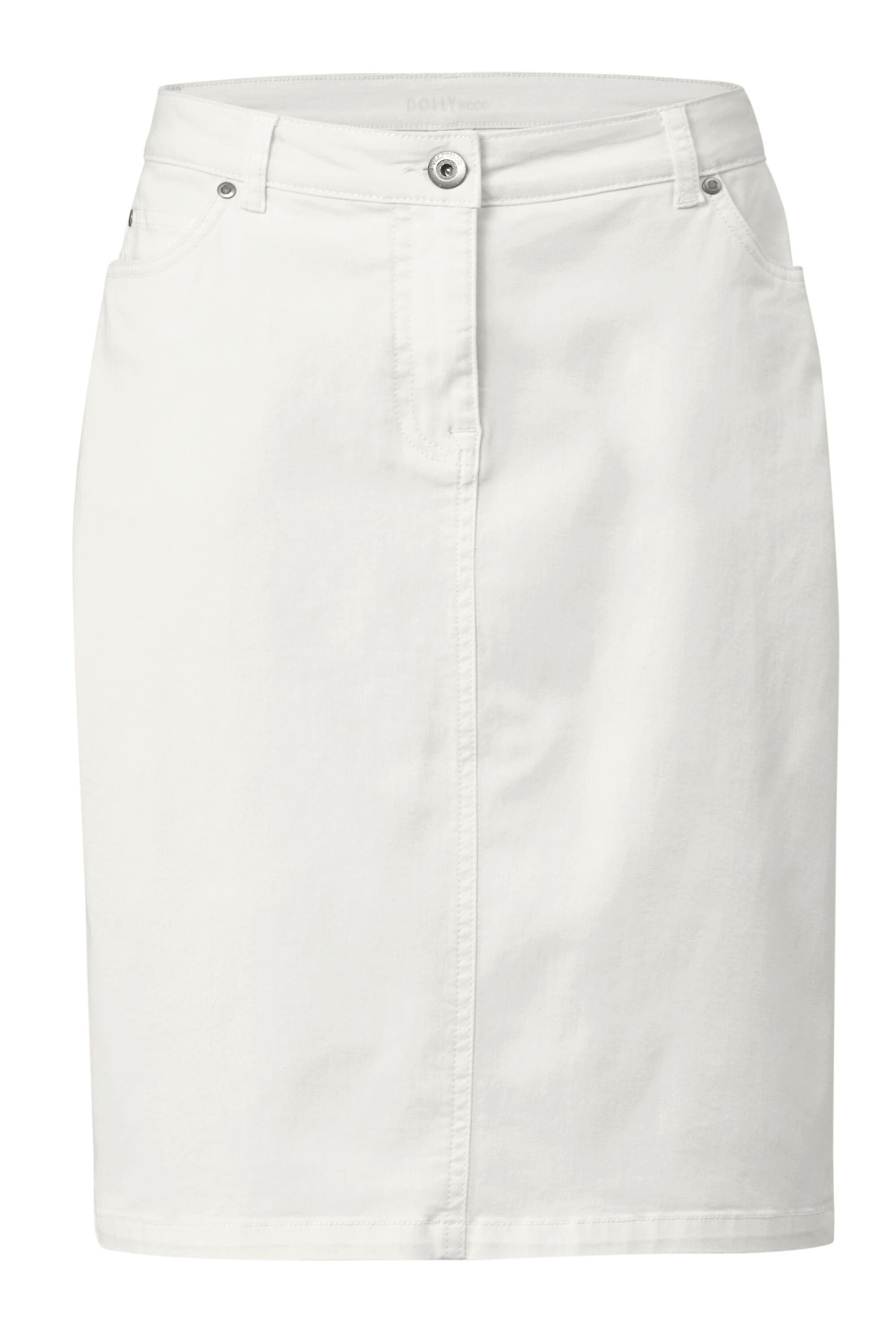 Dollywood Jeansrock Jeansrock Straight Fit 5-Pocket günstig online kaufen