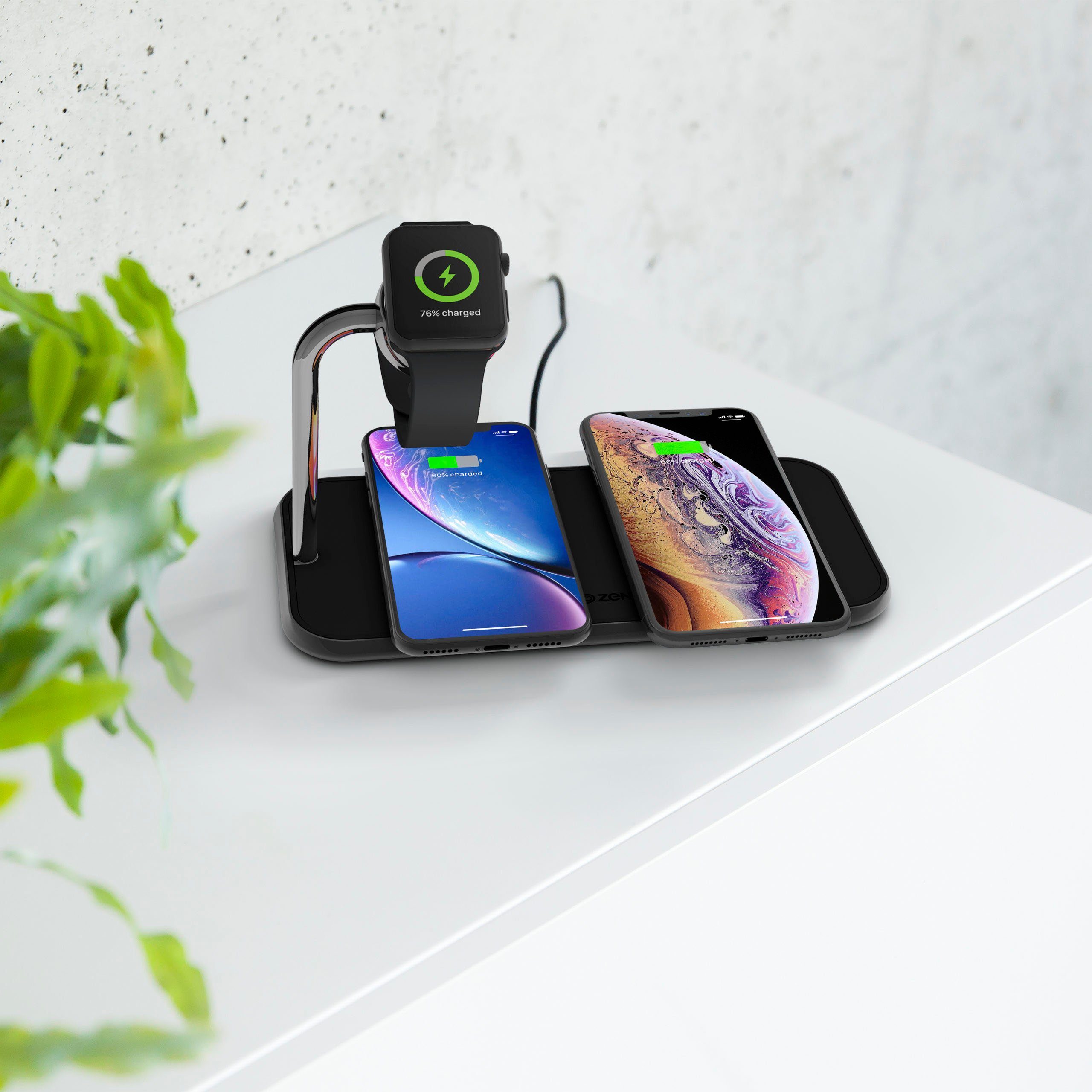 ZEDC05B/00 Dual+Watch Aluminium Wireless Charger Wireless Charger