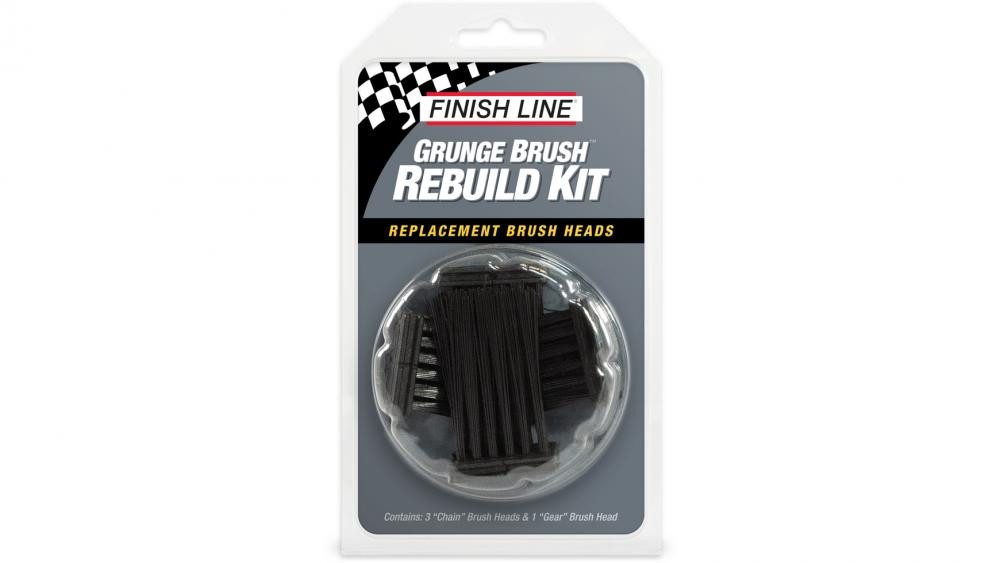 Finish Line Finish Line Ersatzbürsten-Kit Grunge Brush, 1 kurzer + 2 mittlere + 1 Zweiradreiniger