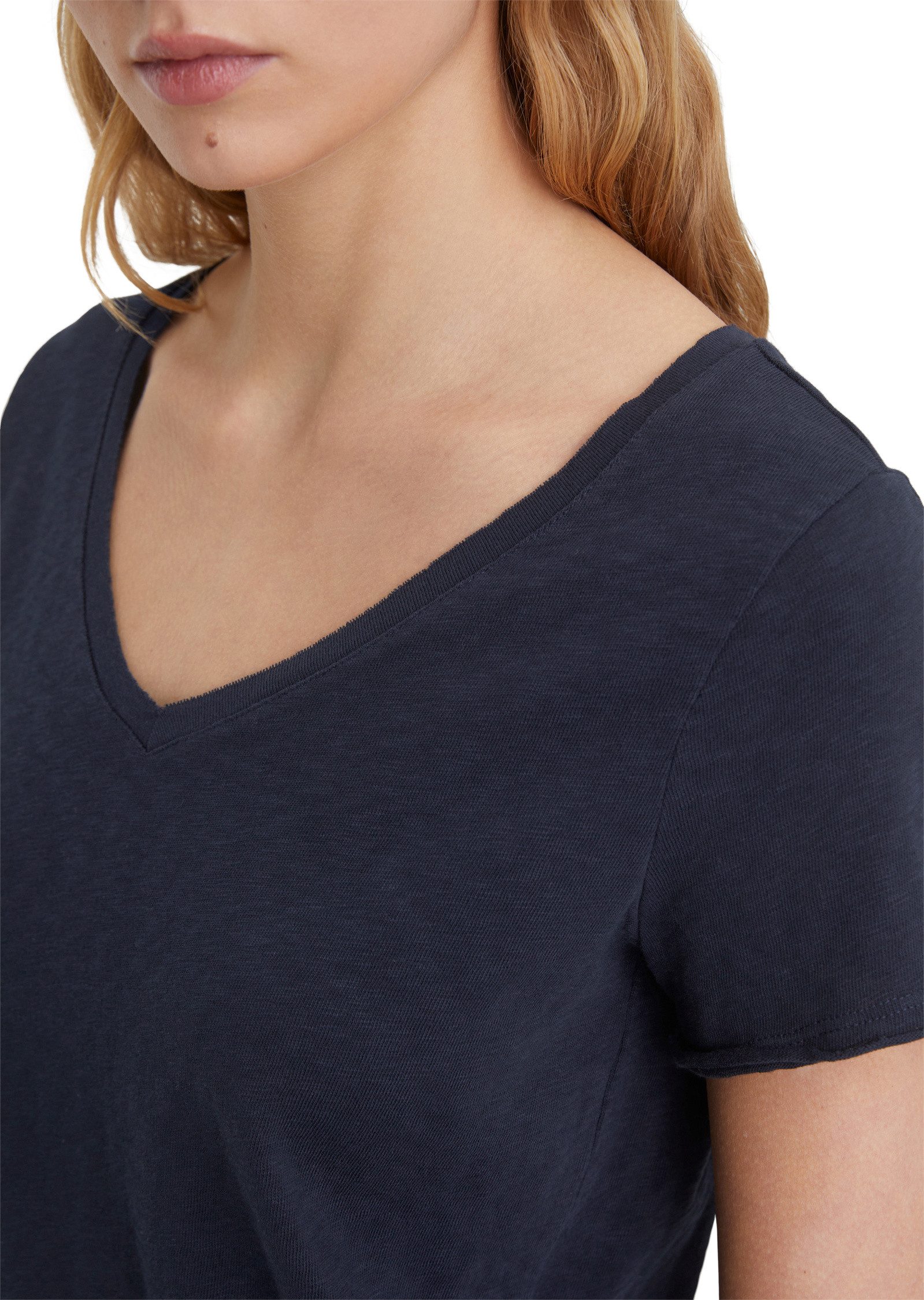 Marc O'Polo DENIM T-Shirt aus Organic Cotton Slub Jersey
