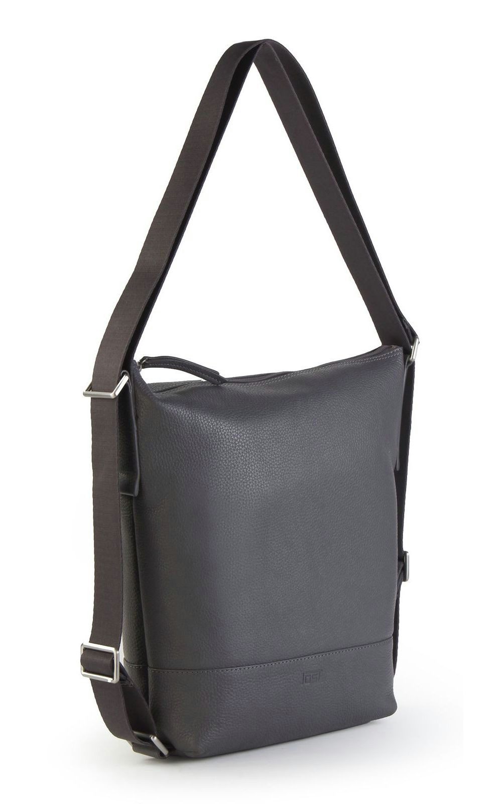 Jost Schultertasche 2-Way Bag, aus echtem Rindsleder