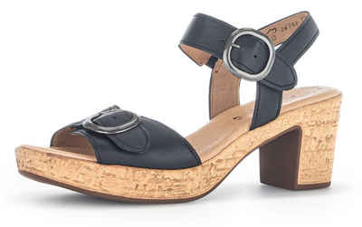 Gabor Sandalette, Sommerschuh, Sandale, Blockabsatz,mit Best Fitting Ausstattung