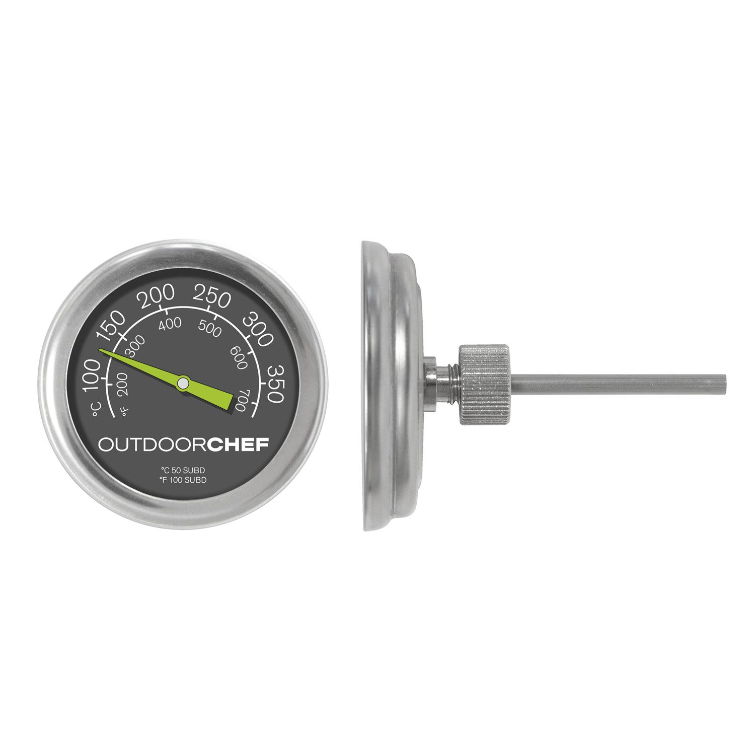 OUTDOORCHEF Holzkohlegrill Outdoorchef Grillthermometer