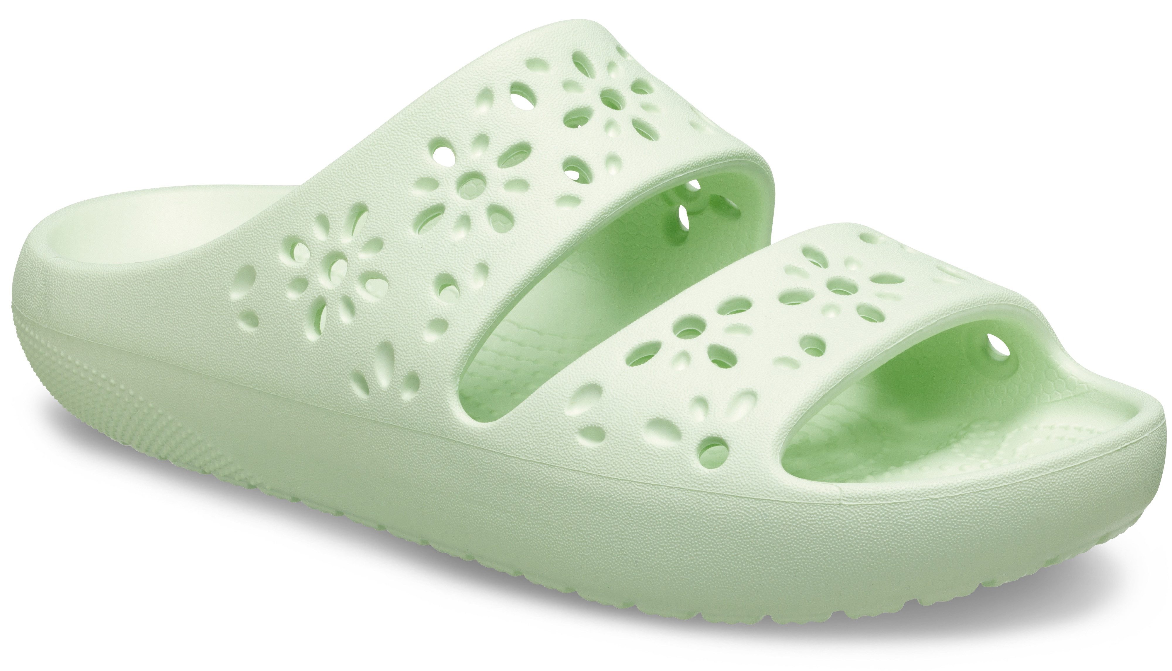Crocs Classic Floral Cut Out Sandal Badepantolette, Sandale, Sommerschuh, P günstig online kaufen