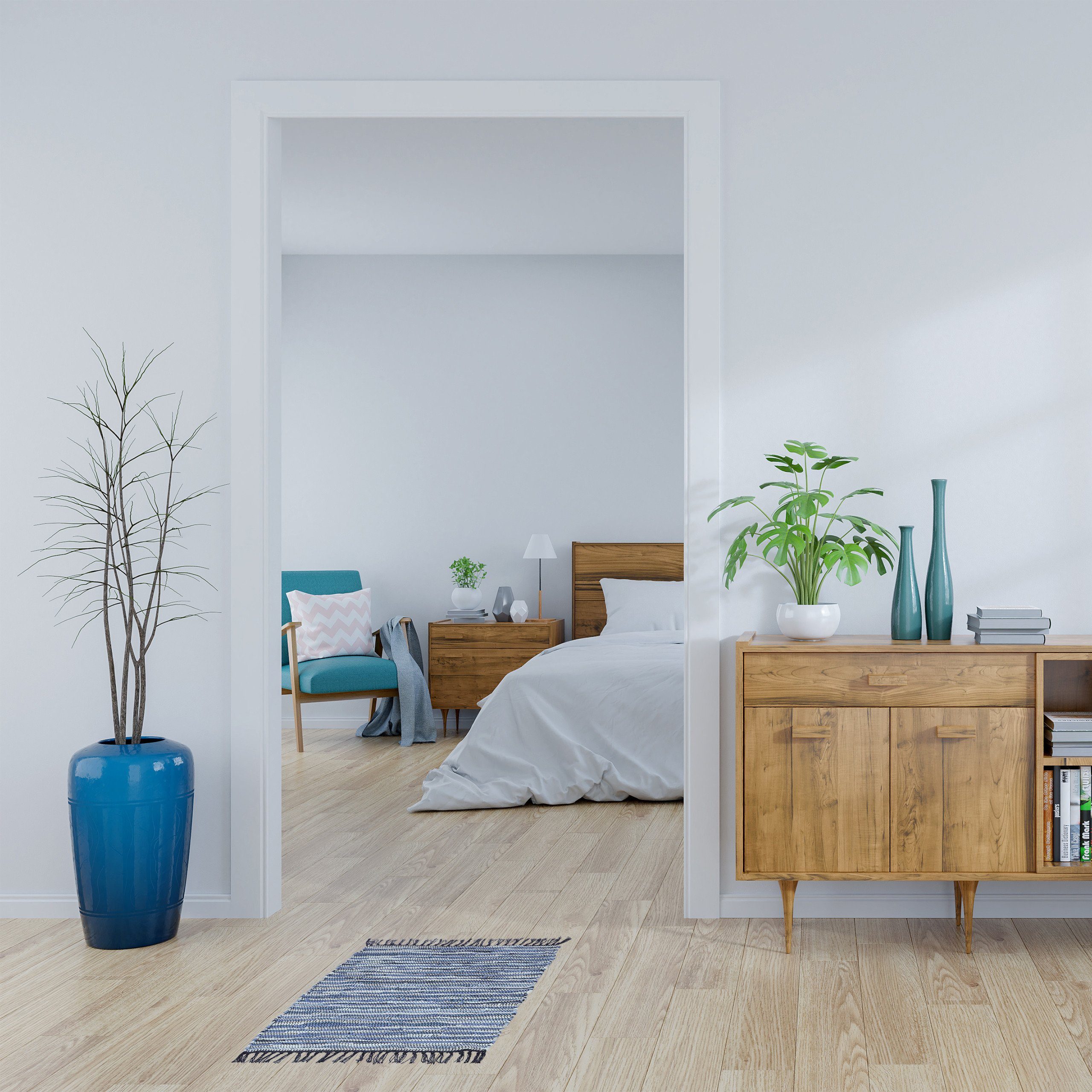 relaxdays Läufer Flickenteppich 60x100 cm, Höhe: günstig online kaufen