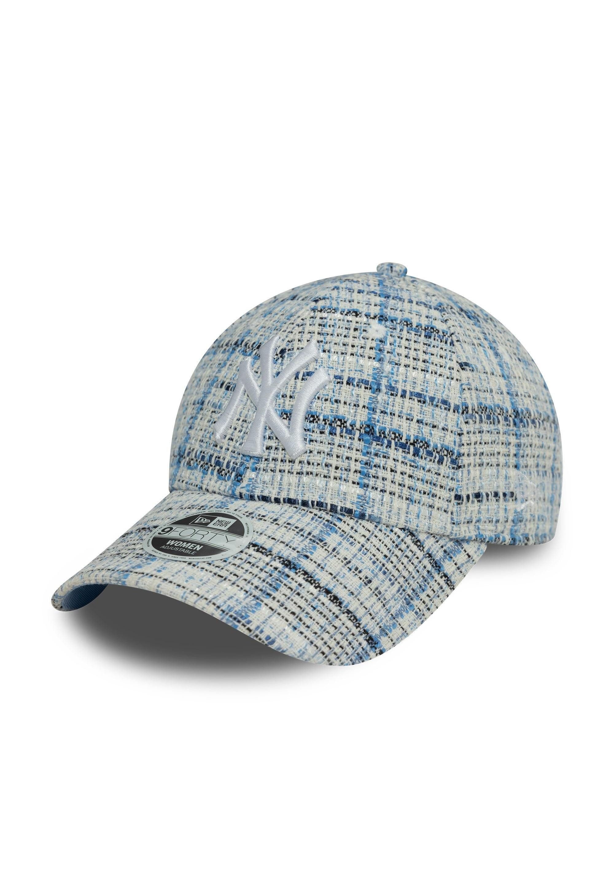 Baseball Cap New York Yankees MLB Womens Tweed Blau 9Forty Verstellbare Damen Cap N