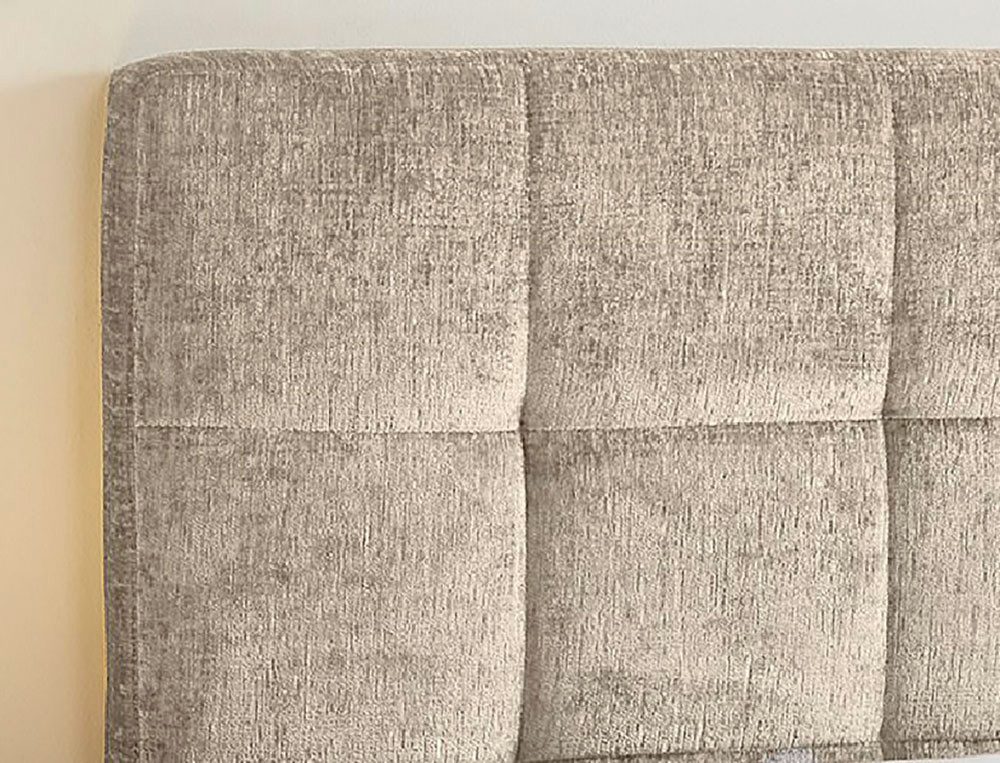 Jockenhöfer Gruppe Boxspringbett BEATRICE inkl. 7-Zonen-TTFK-Matratze H3/H4, mit Kaltschaum-Topper, Chenille- oder Cord-Stoff 140/180 cm x200 cm – Bild 2 von 5