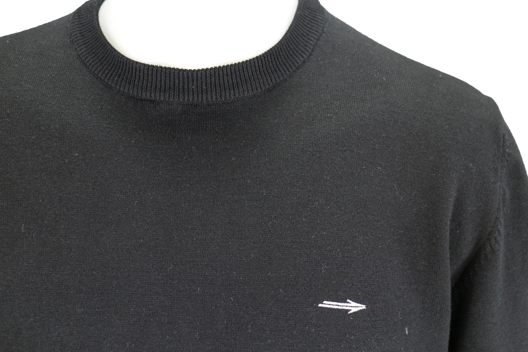 Silberpfeil Strickpullover Premium Herren Pullover aus Feinstrick Rundhals Aus hochwertiger Luxor Baumwolle