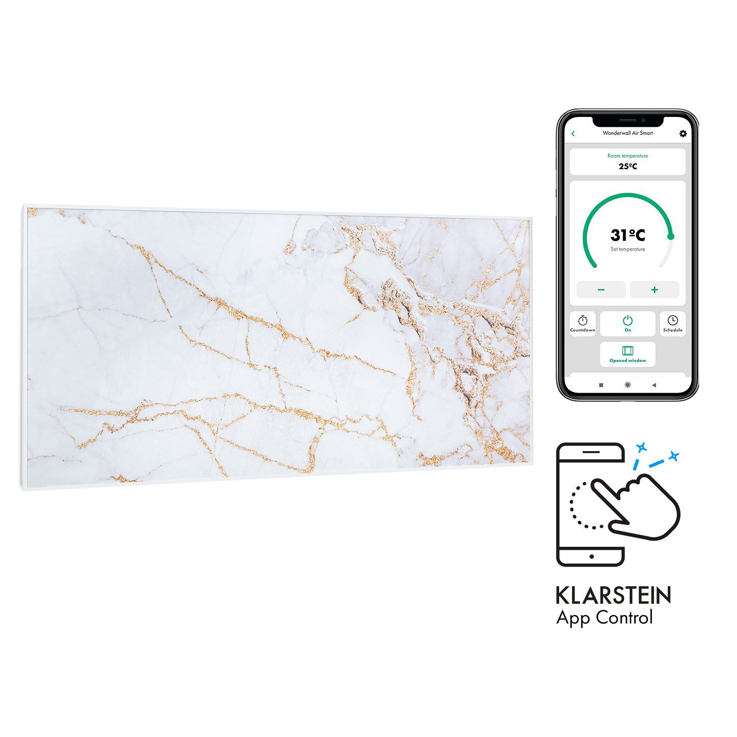 Klarstein Heizkörper Wonderwall Air Art Smart, günstig online kaufen