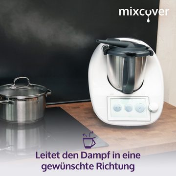 Küchenmaschine mit Kochfunktion mixcover Steamy Wasserdampf-Ableiter Dampfaufsatz Dunstabzug Möbelsch