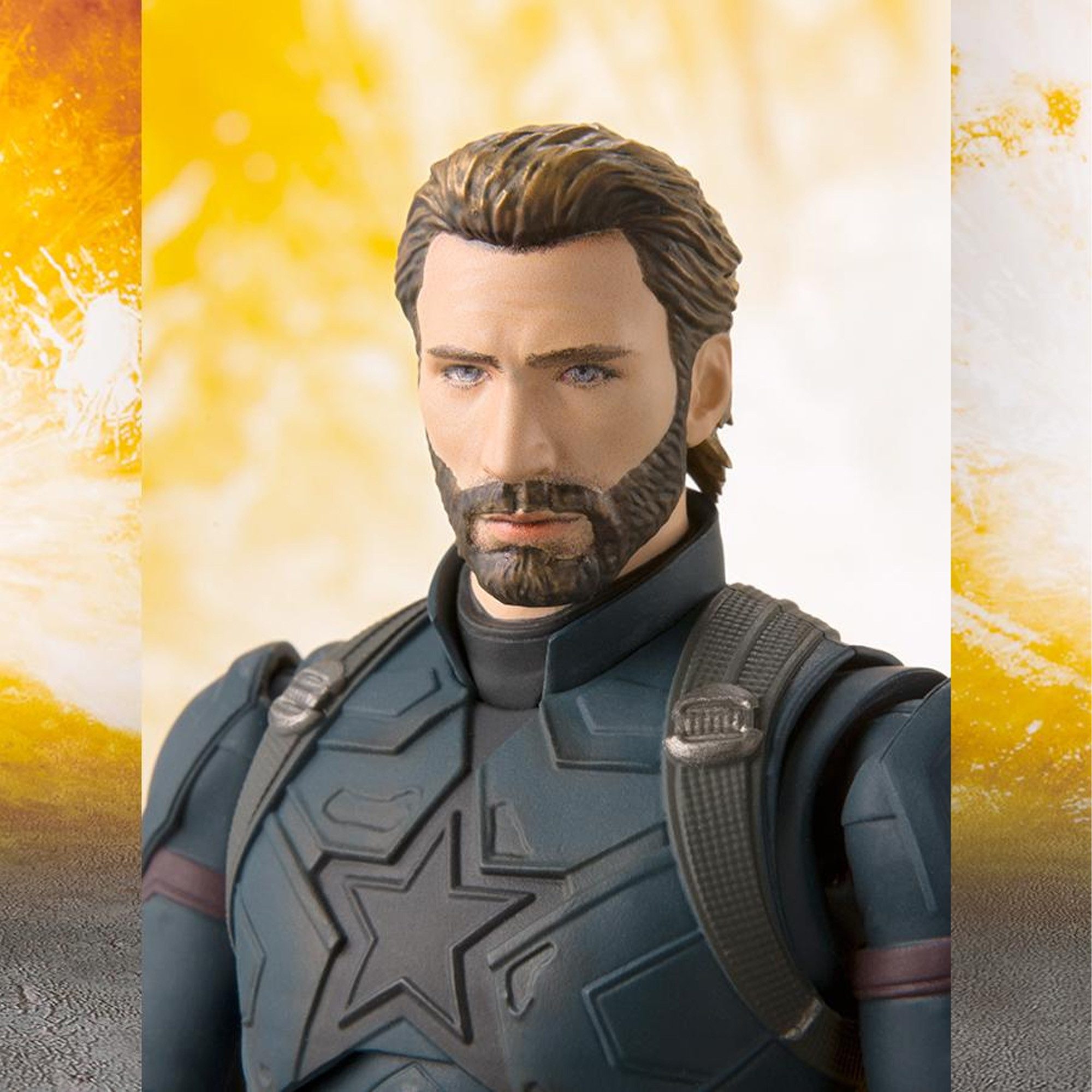 Bandai Tamashii Nations Actionfigur Captain America - Marvel Avengers Infinity War