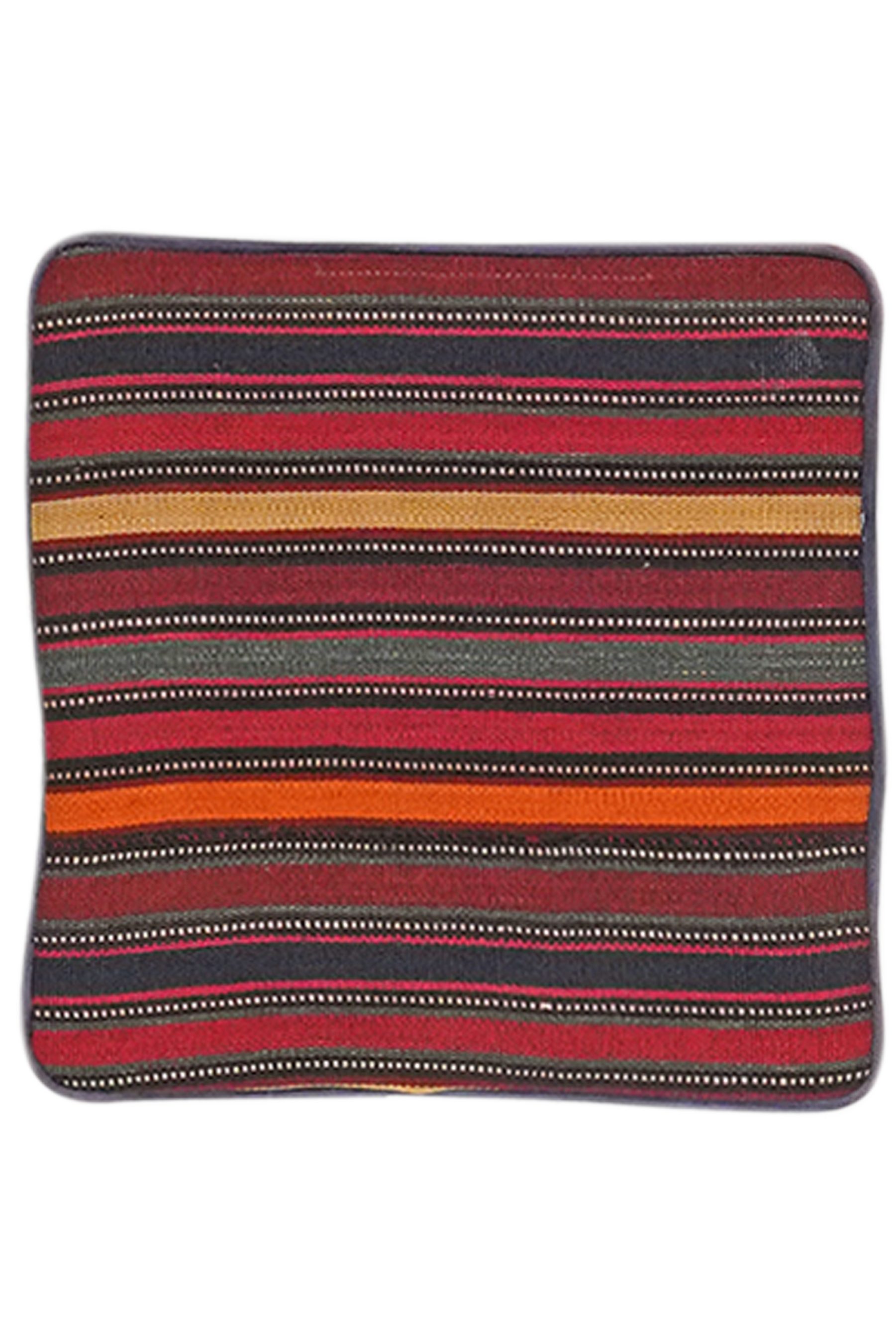 Rugtales Kissenbezüge Kelim Kissen 40x35cm, Handgemachtes Unikat, nachhaltig und fair gefertigt