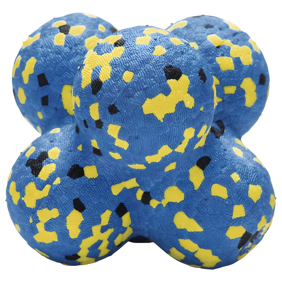 Beeztees Tierball Hundespielzeug Fetch Atom aus Schaumstoff blau