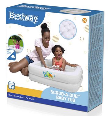 BESTWAY Planschbecken Bestway 51116 - Up, In & Over Baby Duschbadewanne 86 x 25 cm