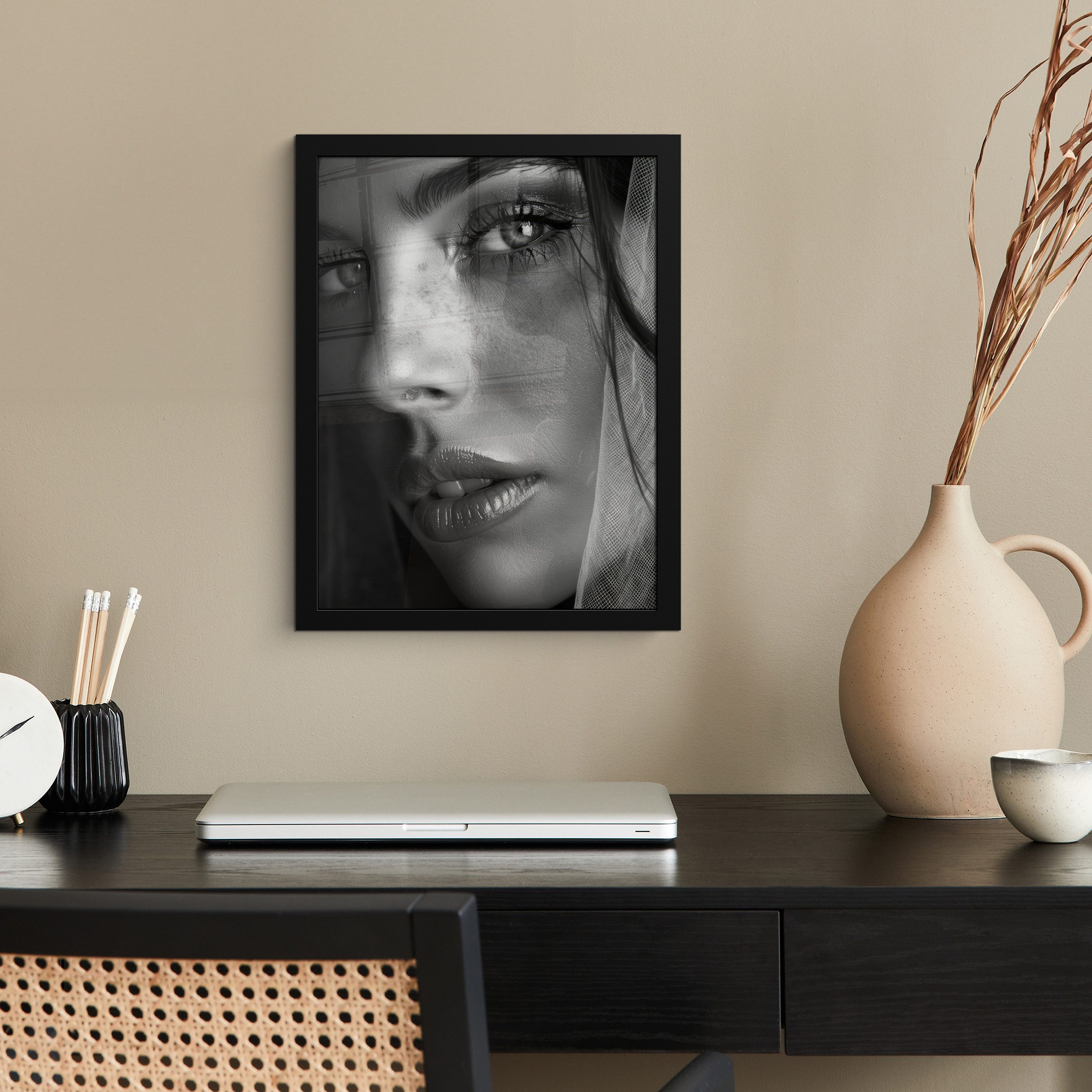 MuchoWow Poster Frau - Porträt - günstig online kaufen