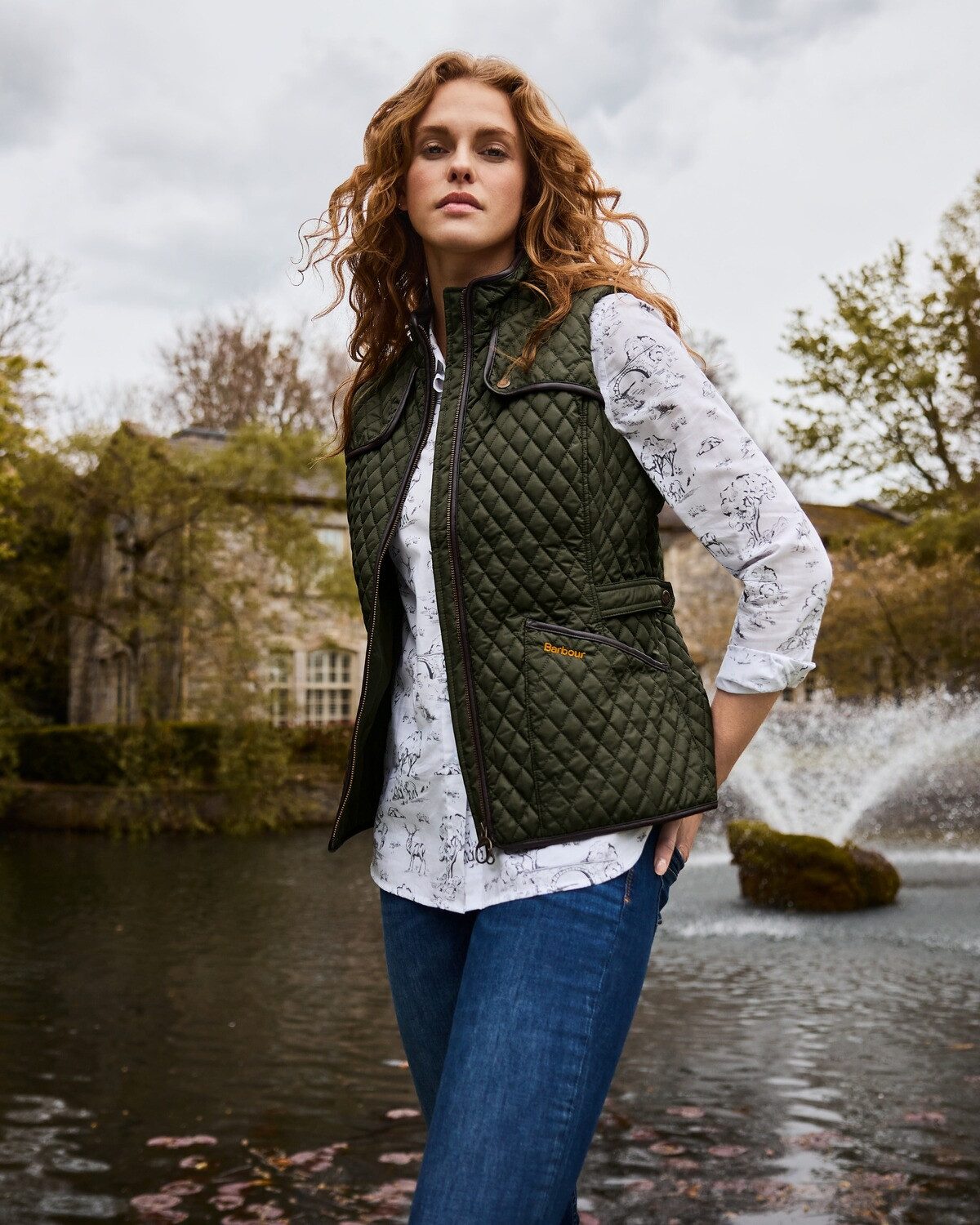 Barbour Steppweste Steppweste Dahlia günstig online kaufen