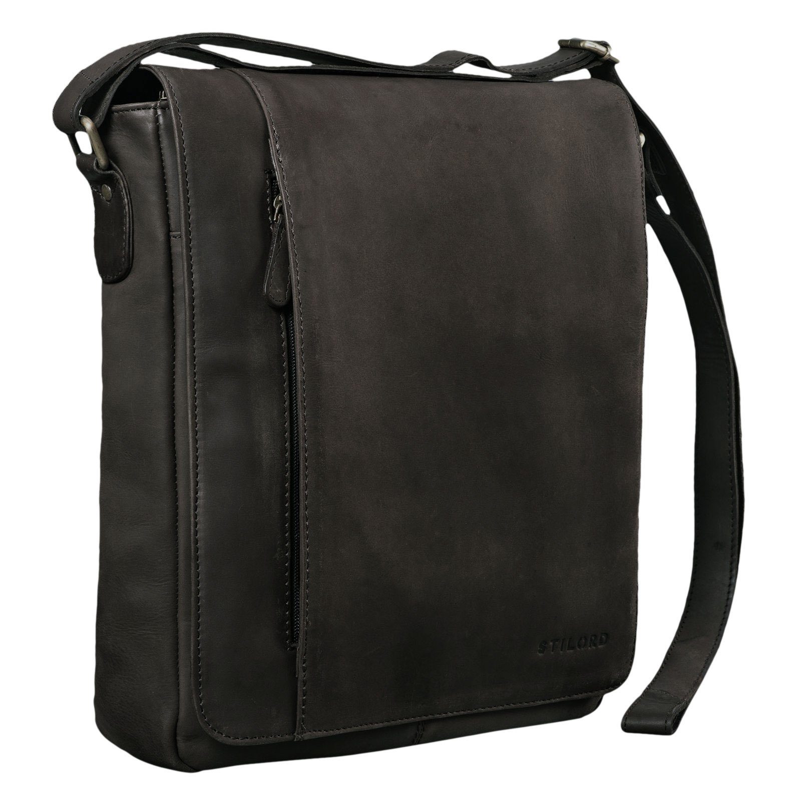 STILORD Schultertasche "Paul" Umhängetasche Herren Leder günstig online kaufen