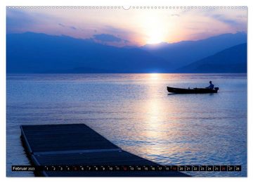 CALVENDO Wandkalender Lago Maggiore - Der malerische See in Italien und der Schweiz (Premium, hochwertiger DIN A2 Wandkalender 2023, Kunstdruck in Hochglanz)