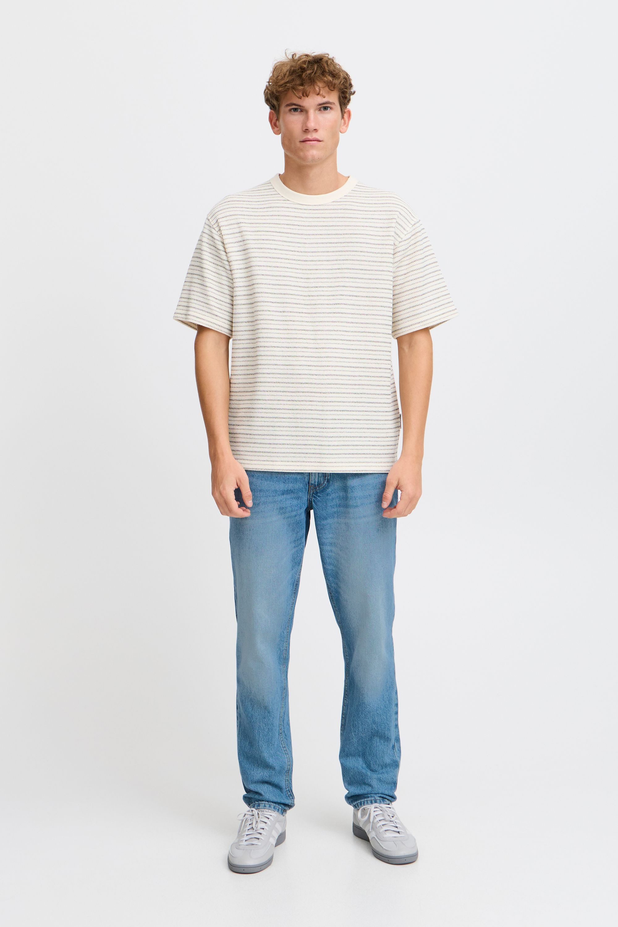 Casual Friday Bequeme Jeans CFKarup Jeanshose mit normalem Bund und geradem Bein