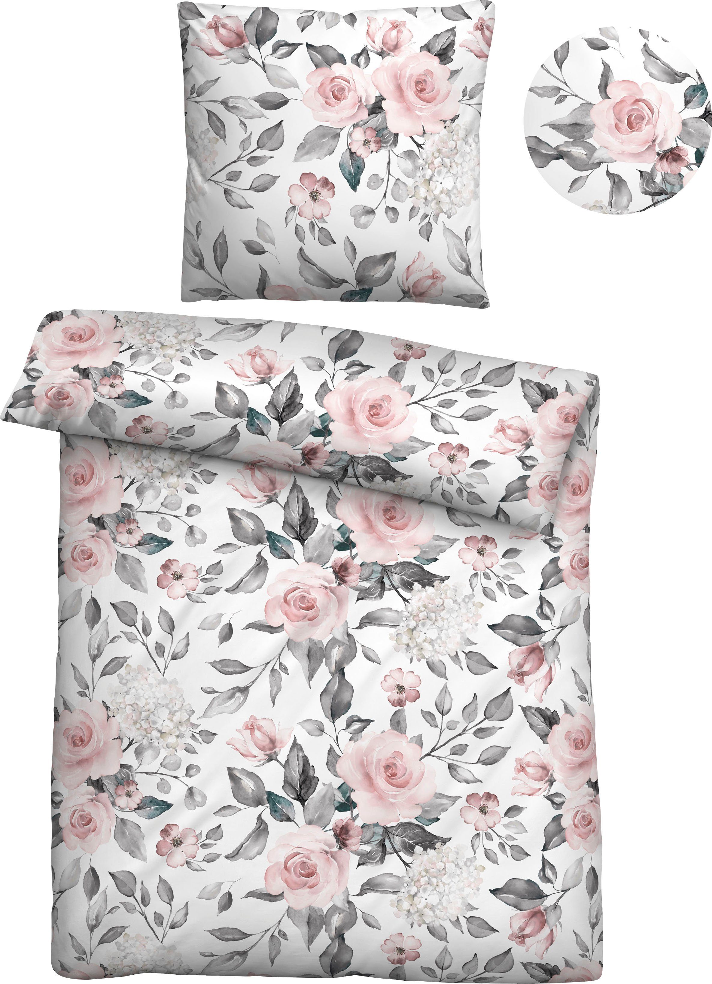 Castell - Markenbettwäsche Bettwäsche Markus, Satin, günstig online kaufen