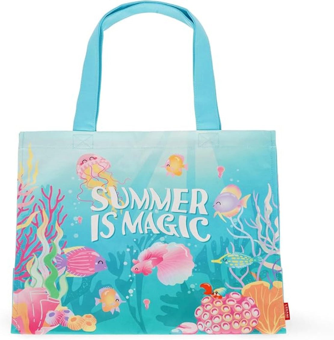 Strandtasche Legami Beach Bag Summer is Magic 47x61,5 cm max. 15 kg