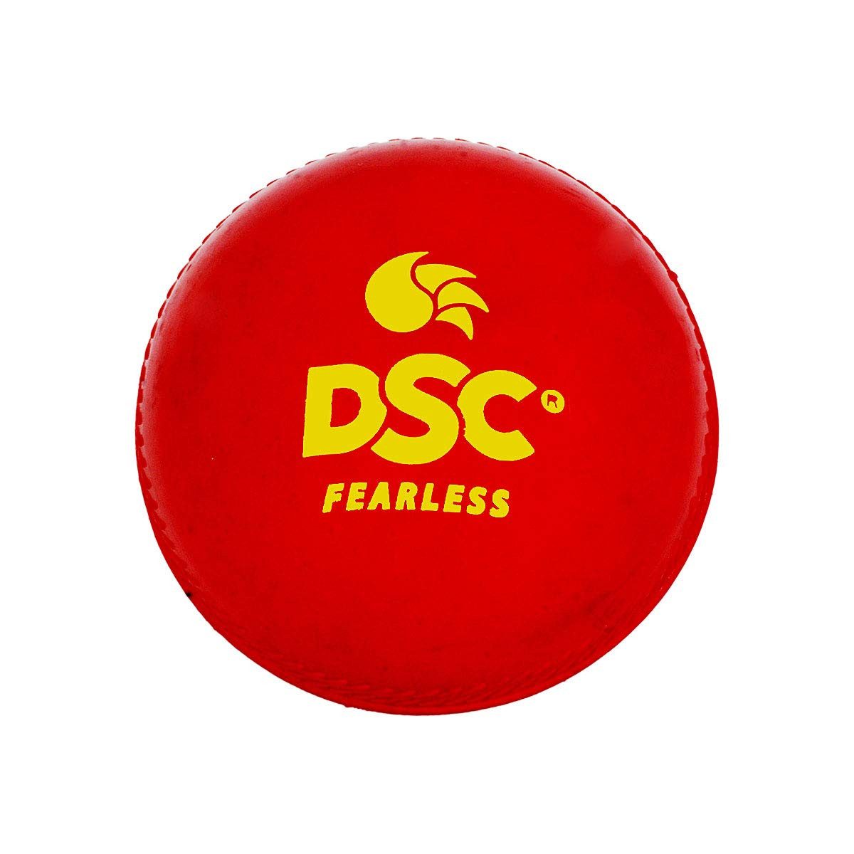 DSC Spielball Synthetische Wobble Leder Cricket Ball (Inhalt des Kartons: 1 Cricket-Ball, Oberfläche des Balls verbessern Grip und Kontrolle), Geeignet für Praxis Spiel, Turnier Spiel, Top Qualität Kork
