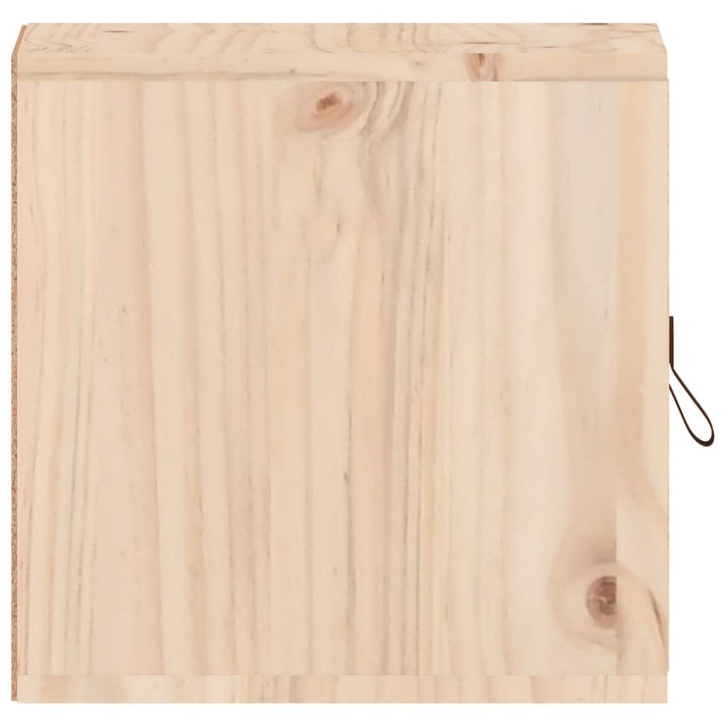 1-tlg. 31,5x30x30 cm Regal Kiefer, vidaXL Wandschrank Natur Massivholz