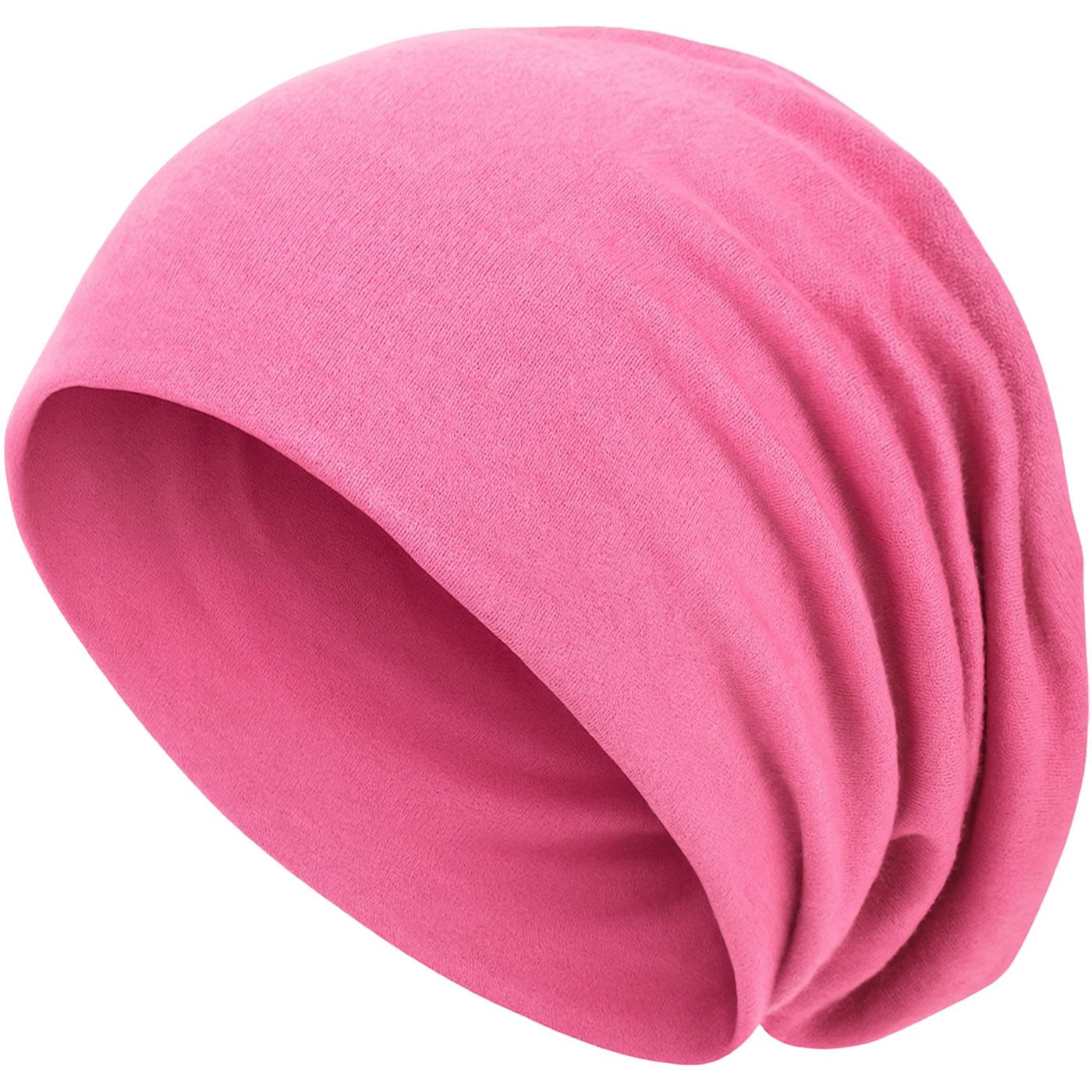 style3 Beanie (1-St) Mütze Damen Herren Haube Sommer Herbst XXL Chemo Schlafmütze Cap
