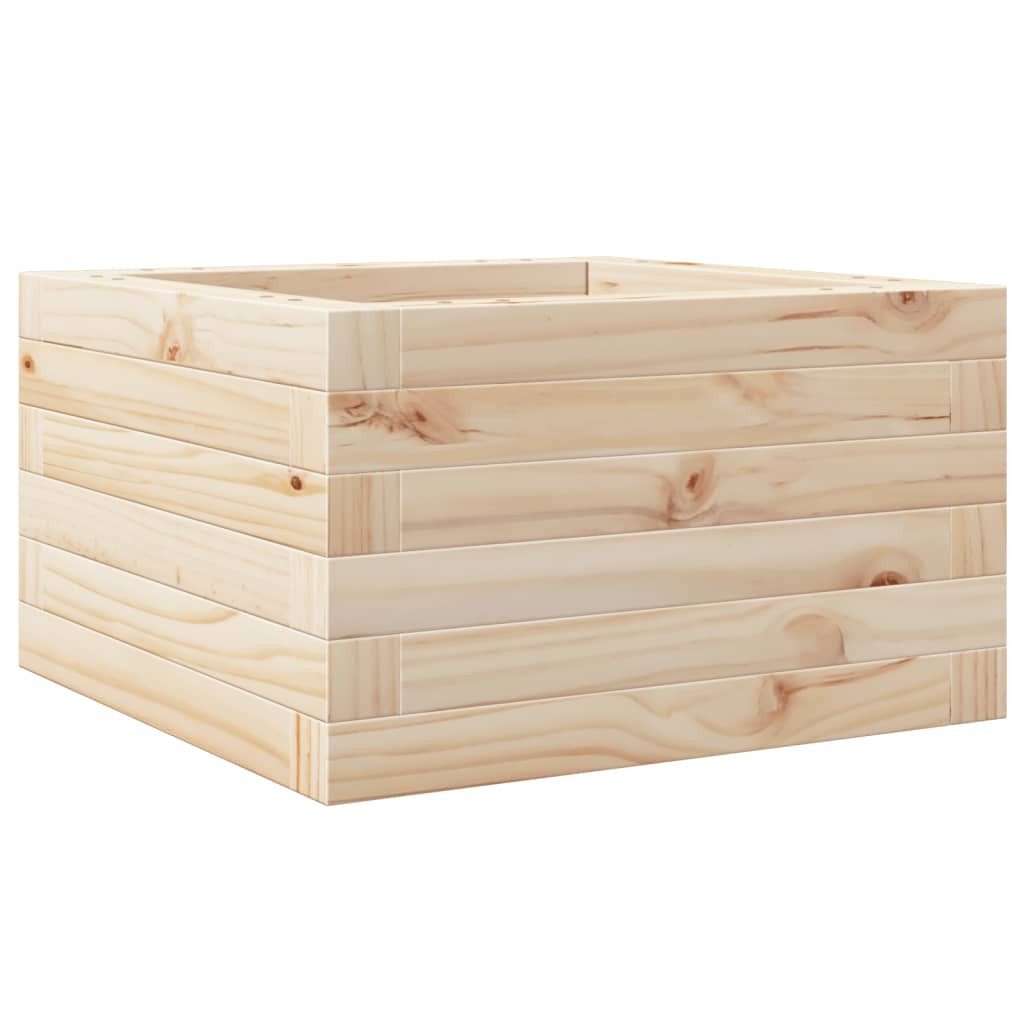 vidaXL Blumentopf Pflanzkübel 40x40x23 cm Massivholz günstig online kaufen