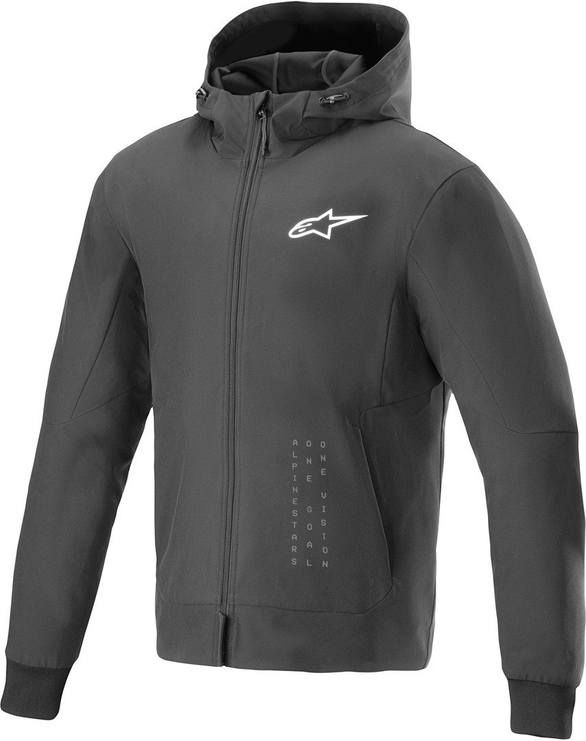 Alpinestars Motorradjacke Radium Tech Motorrad Zip Hoodie Wasserdicht Atmungsaktiv winddicht protektoren wasserdichte