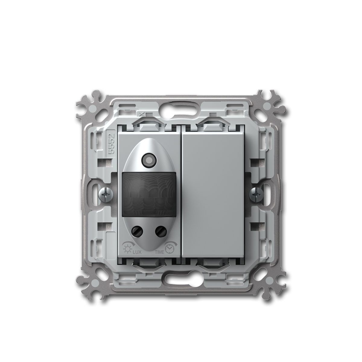 TEM Bewegungsmelder MODUL-PLUS Bewegungsmelder, silber, 250V~/5A, UP