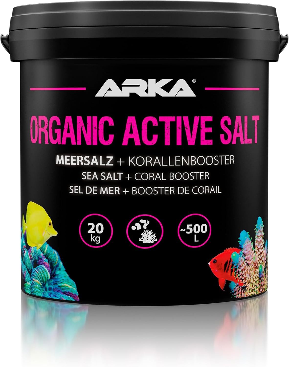 ARKA Biotechnologie GmbH Aquarien-Substrat Microbe-Lift Sakz für Meerwasser Aquarien 20 Kg