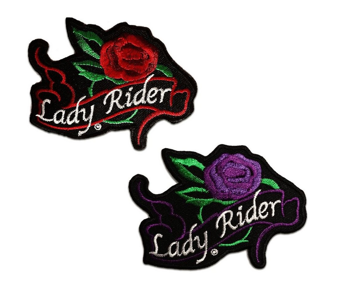 Thumbnail - Catch the Patch Aufnäher Bügelbild, Aufbügler, Applikationen, Patches, Flicken, zum aufbügeln, Polyester, Lady Rider Bik...