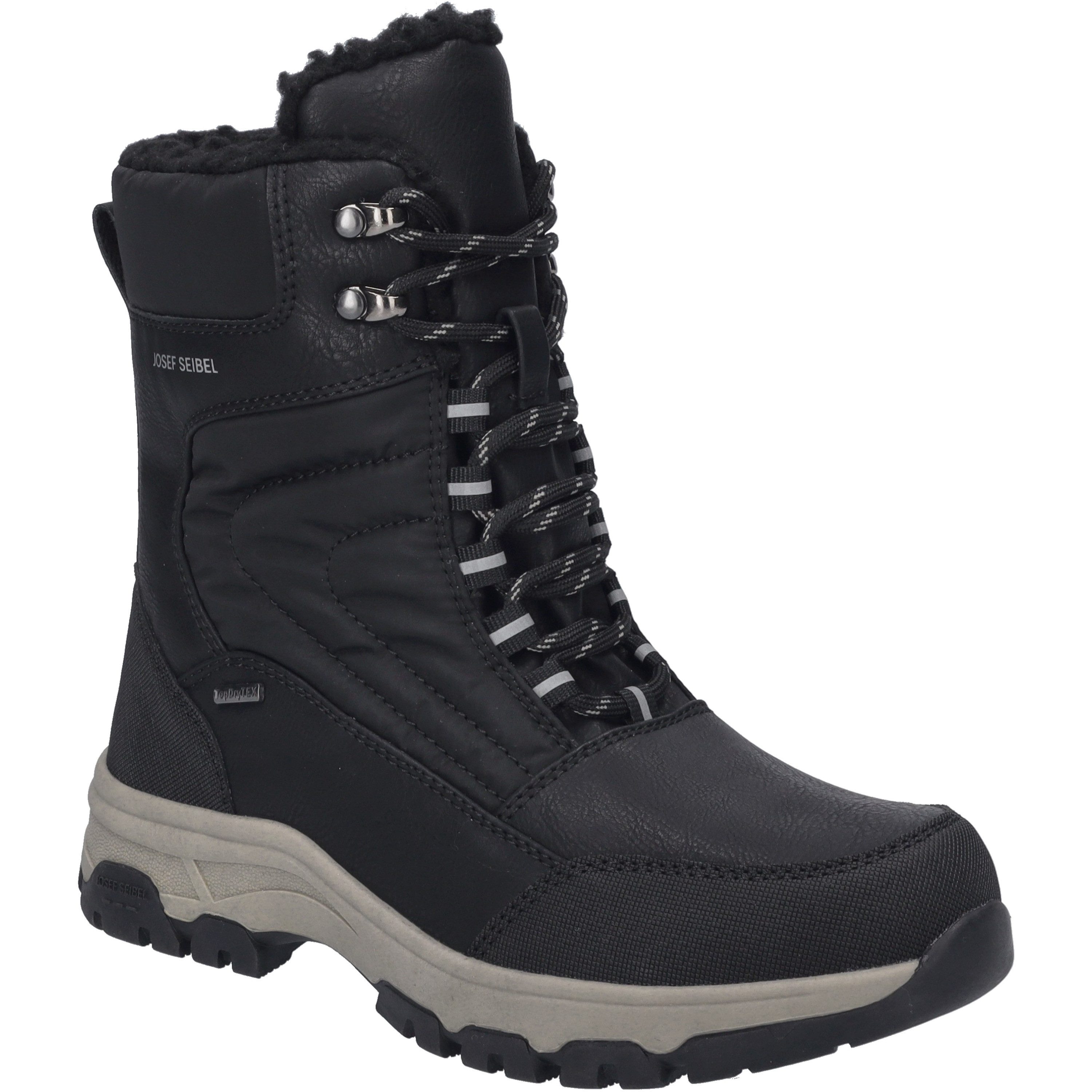 Josef Seibel Davos 52, schwarz Stiefel