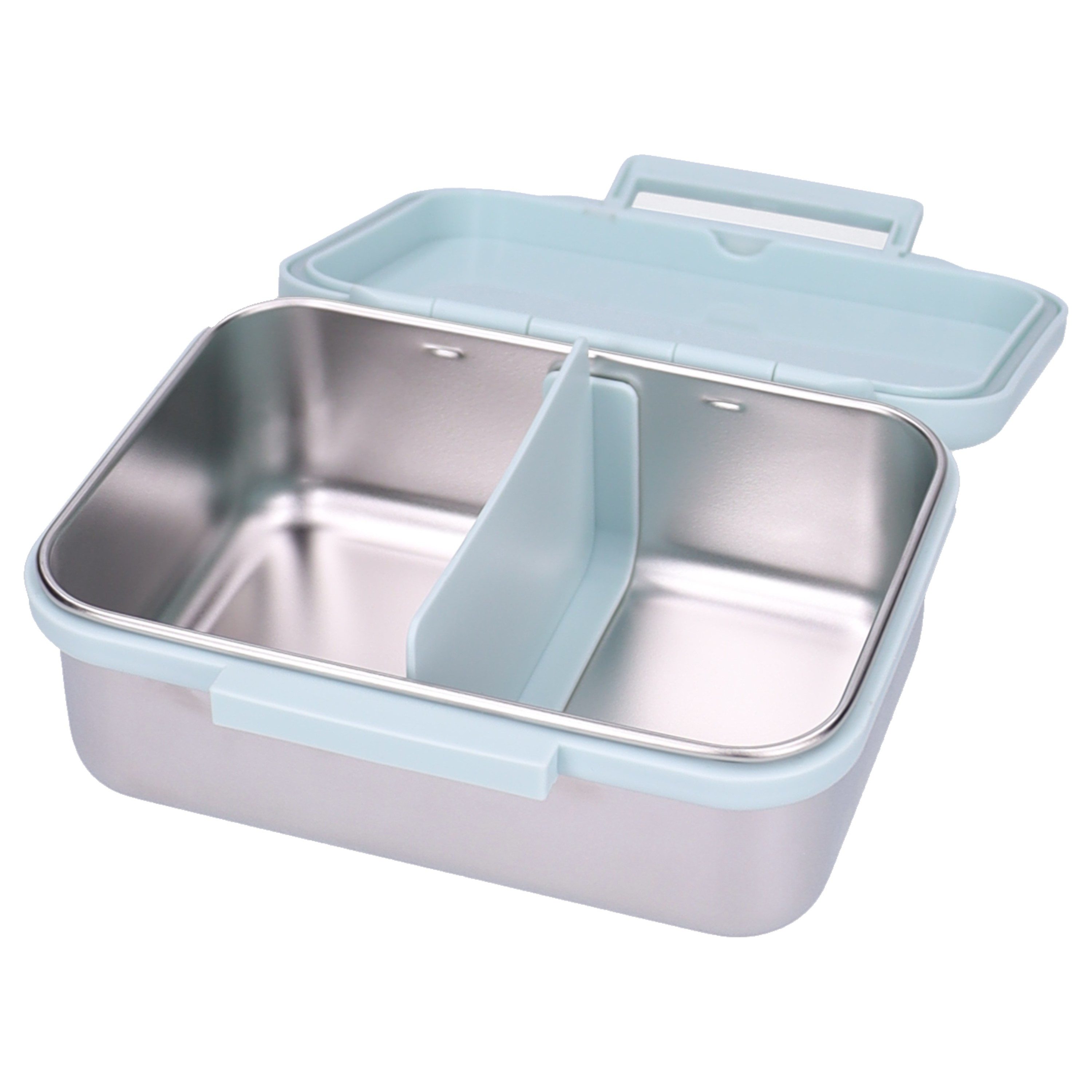 Kidzroom Lunchbox Little Story Brotdose Kinder 1,8 l Lunchbox mit Fahrzeug Motiv, Edelstahl, PP, (1-tlg) – Bild 2 von 5