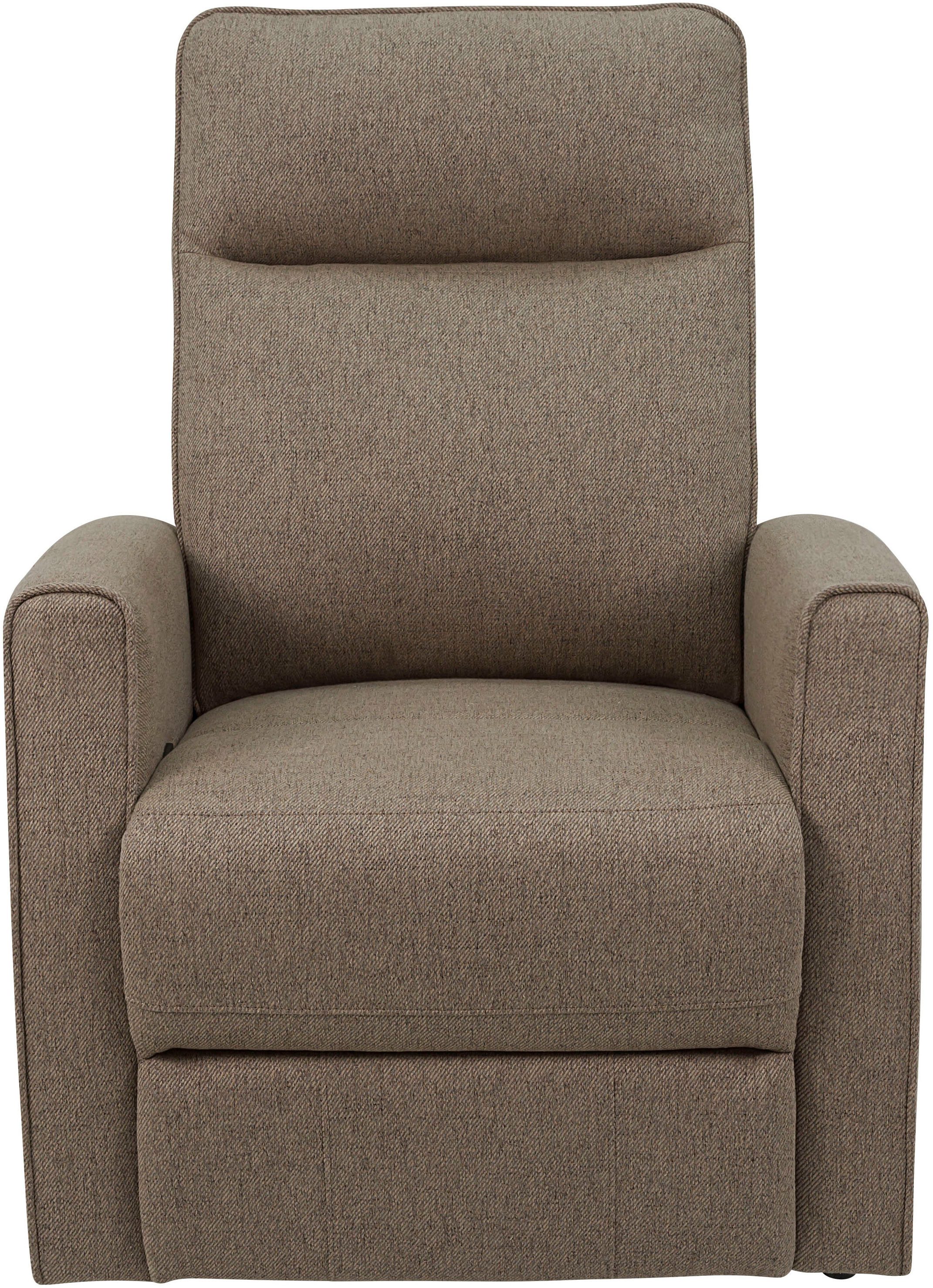 OTTO home Relaxsessel KAYLI mit Schaukel-, Dreh und Liegefunktion, Webstoff, Federkern, Lesesessel, TV-Sessel mit Reclinerfunktion, 360° drehbar – Bild 2 von 5